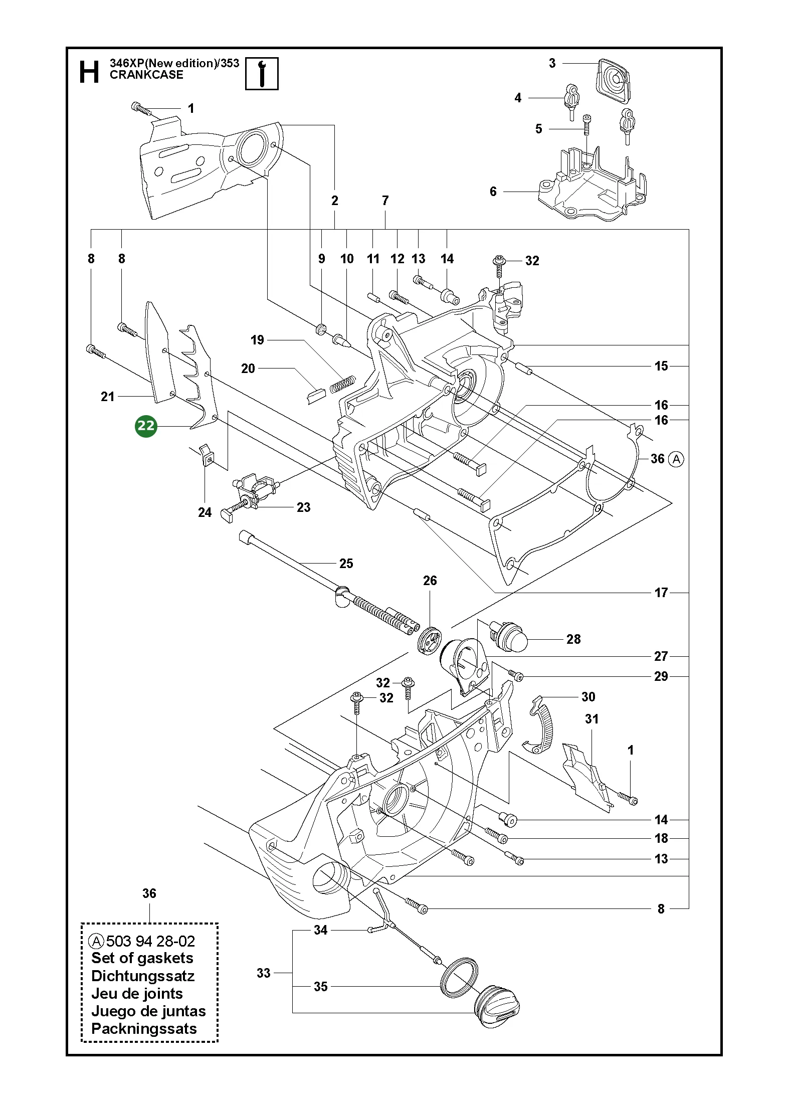 Position im Ersatzteilkatalog