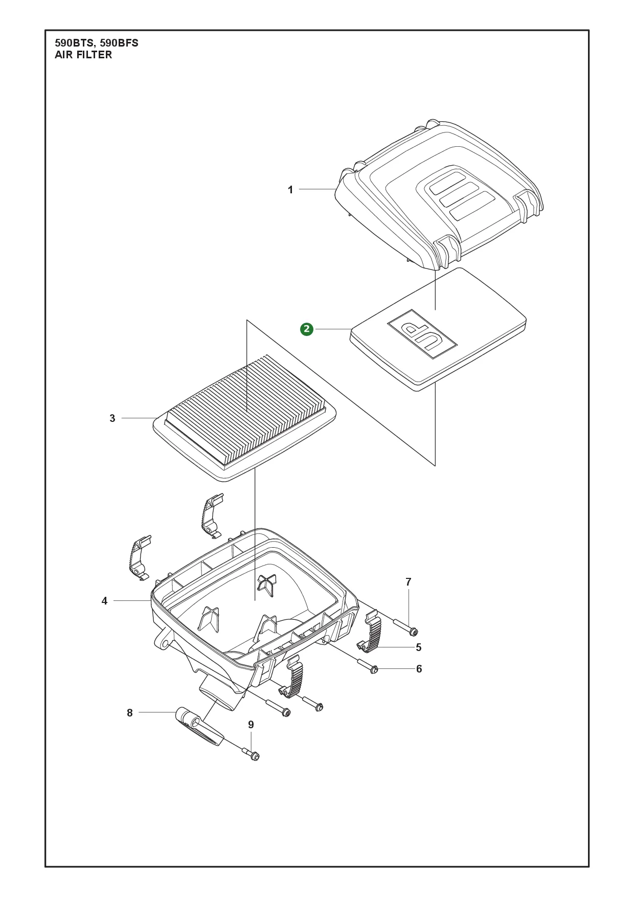 Position im Ersatzteilkatalog