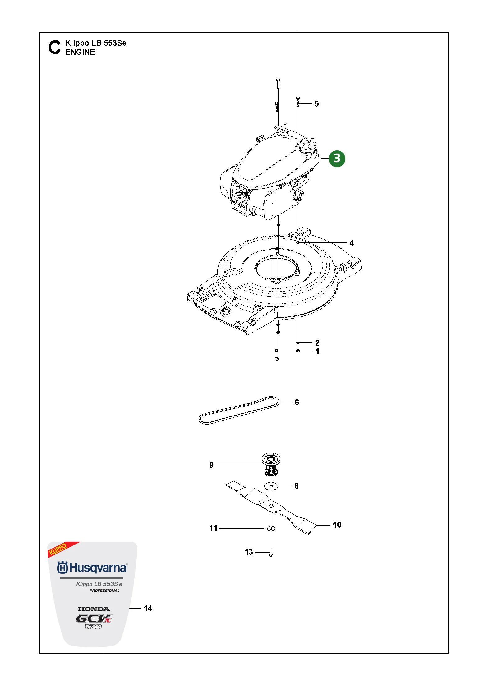 Position im Ersatzteilkatalog