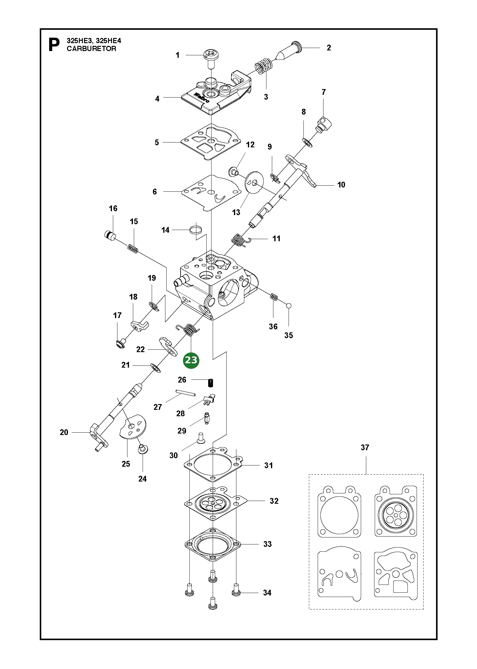 Position im Ersatzteilkatalog