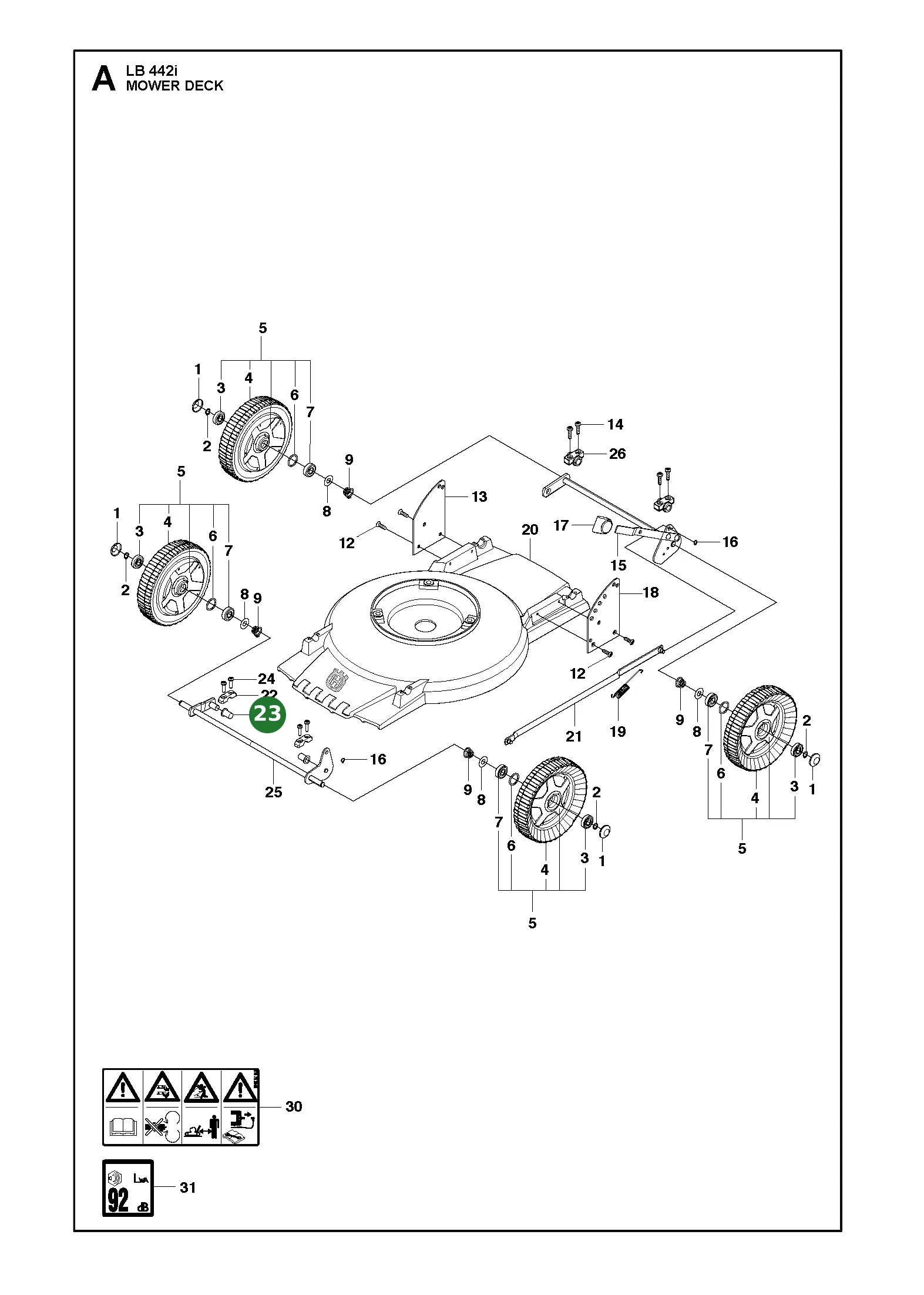 Position im Ersatzteilkatalog