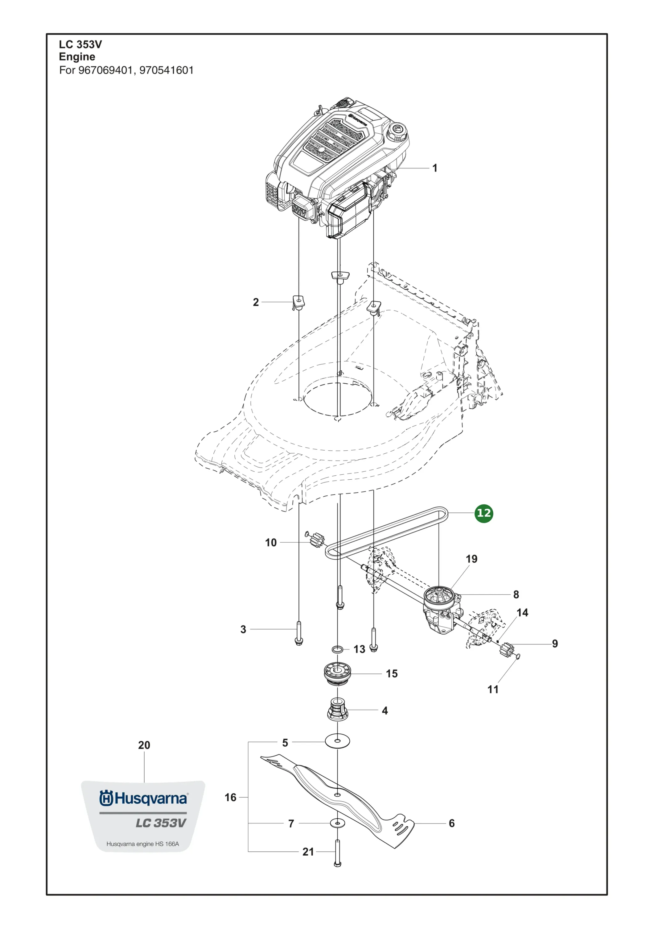 Position im Ersatzteilkatalog
