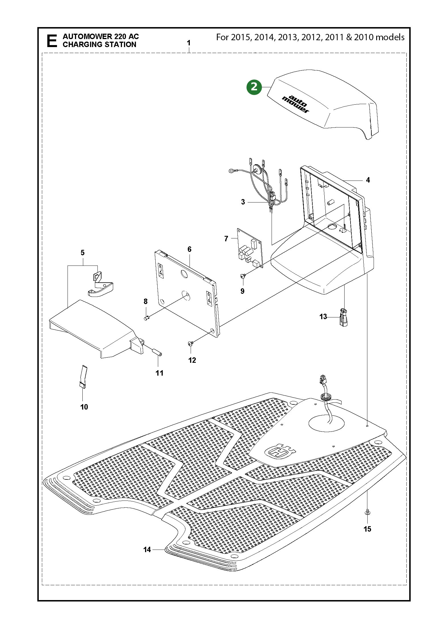 Position im Ersatzteilkatalog