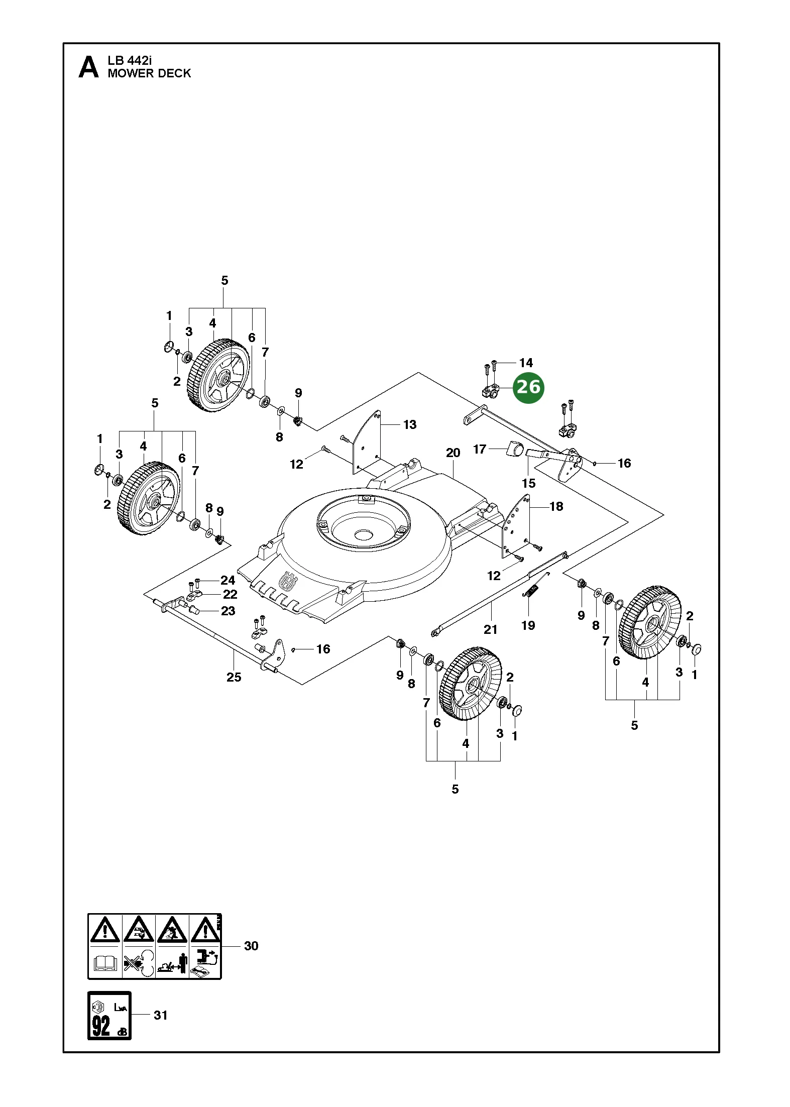 Position im Ersatzteilkatalog