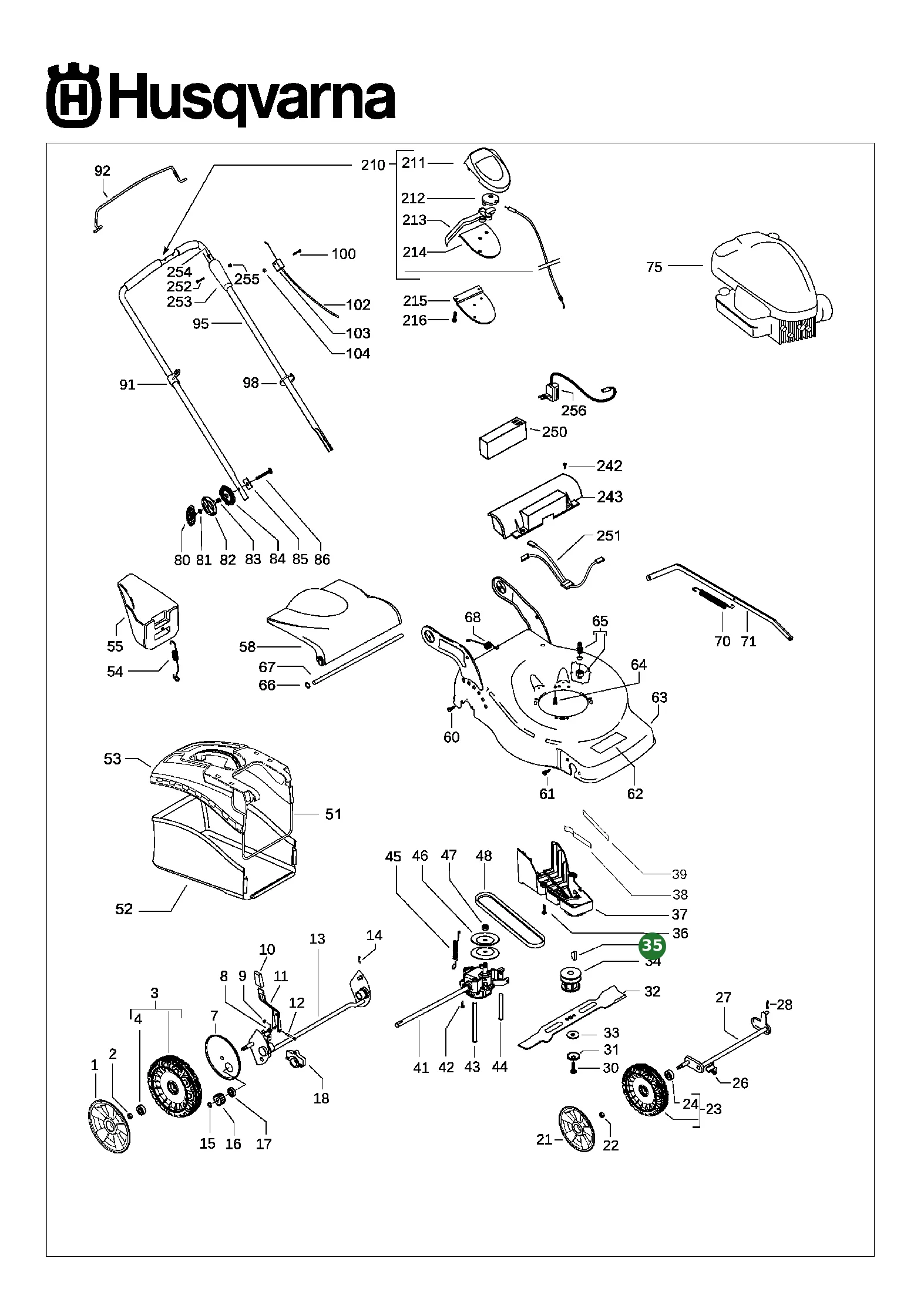 Position im Ersatzteilkatalog