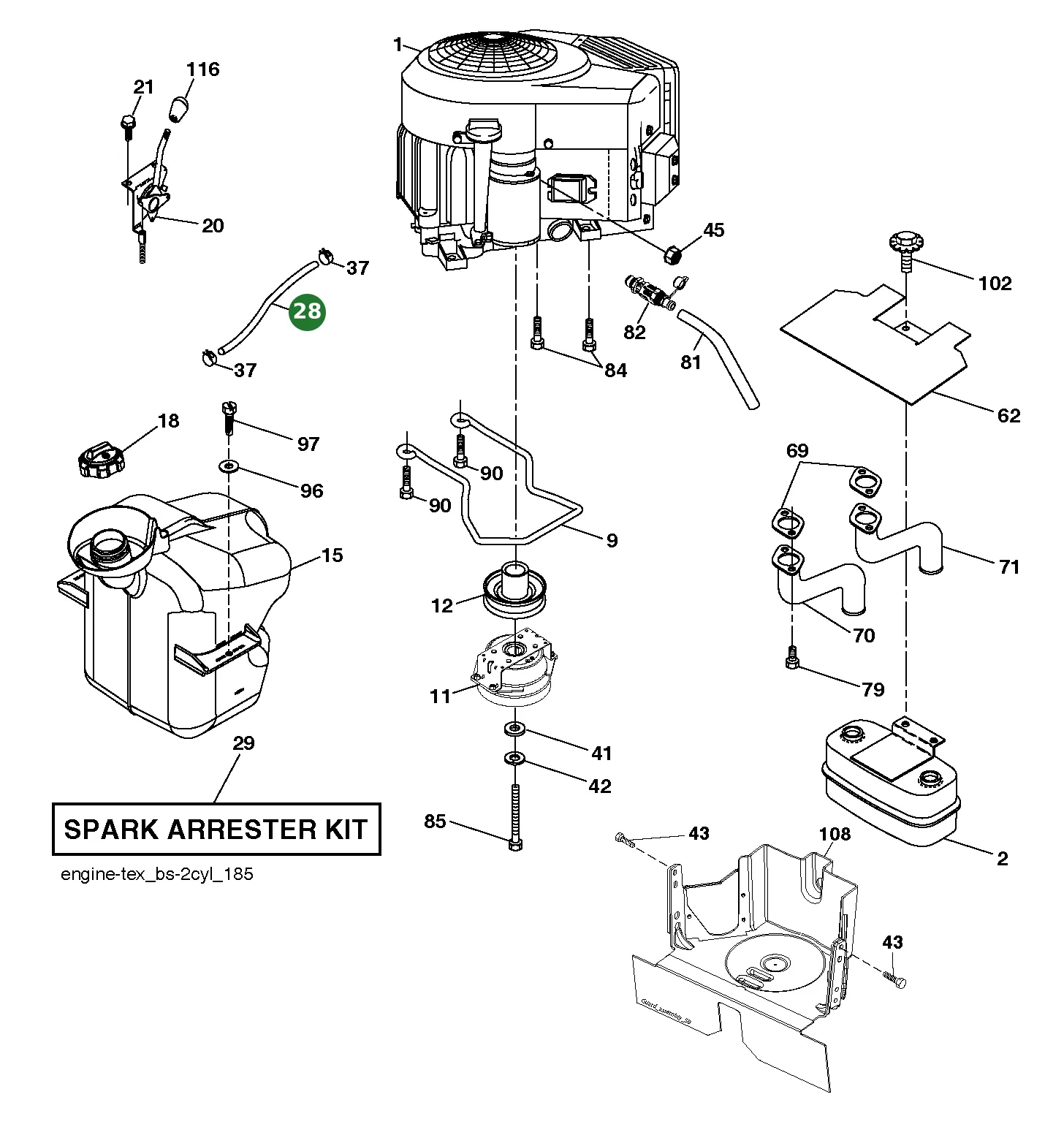 Position im Ersatzteilkatalog