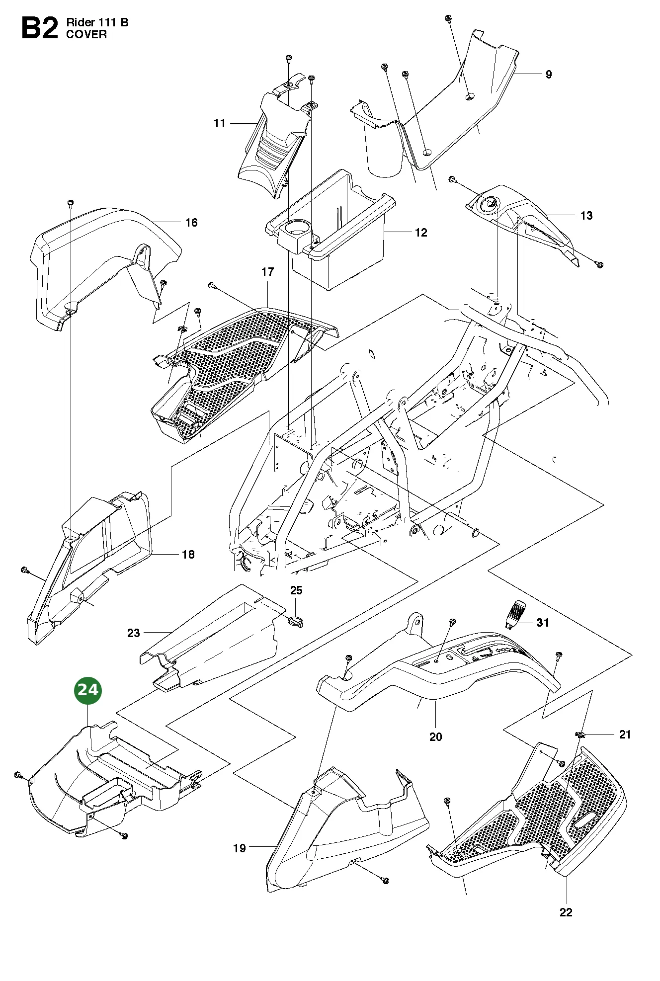 Position im Ersatzteilkatalog