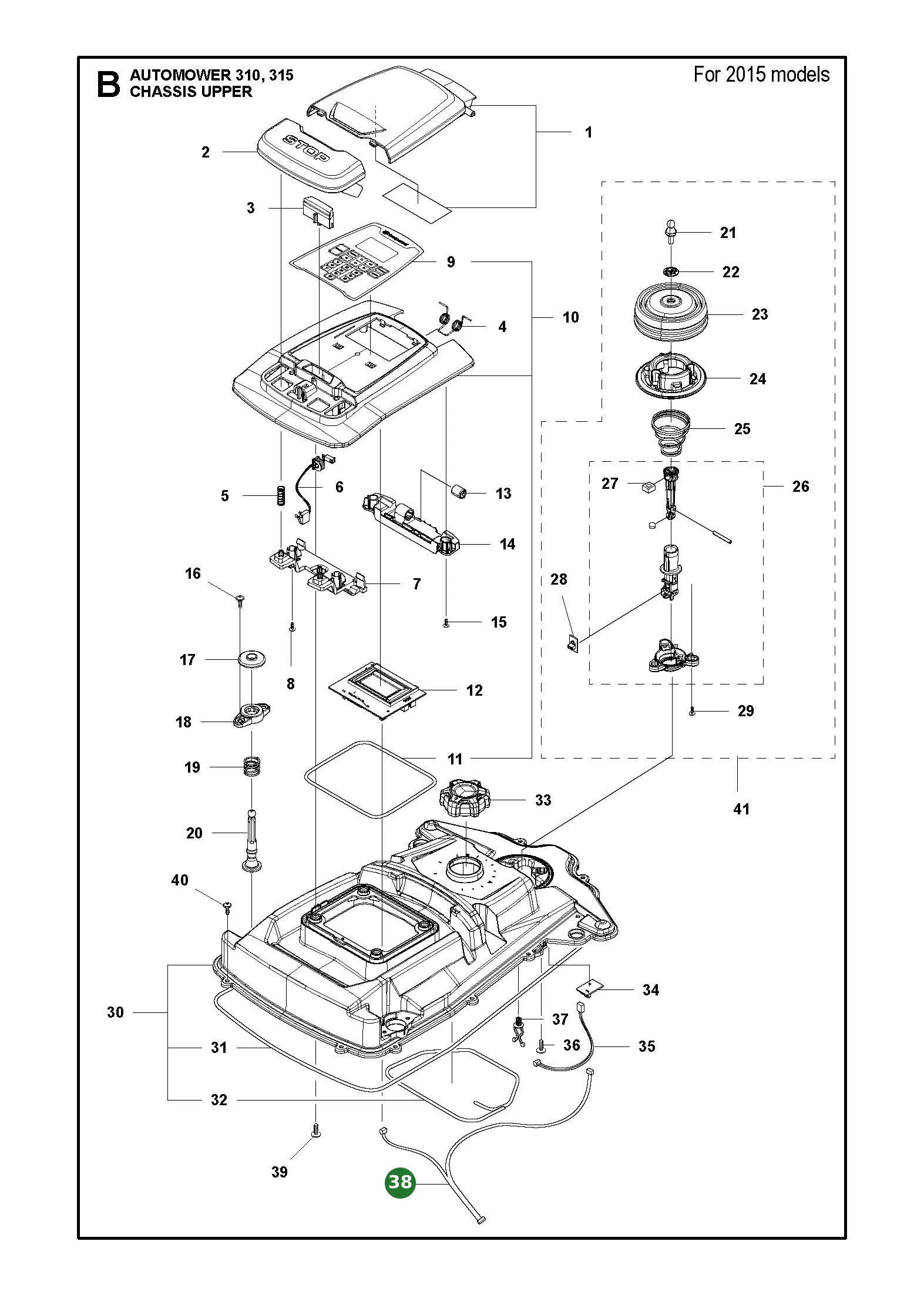 Position im Ersatzteilkatalog