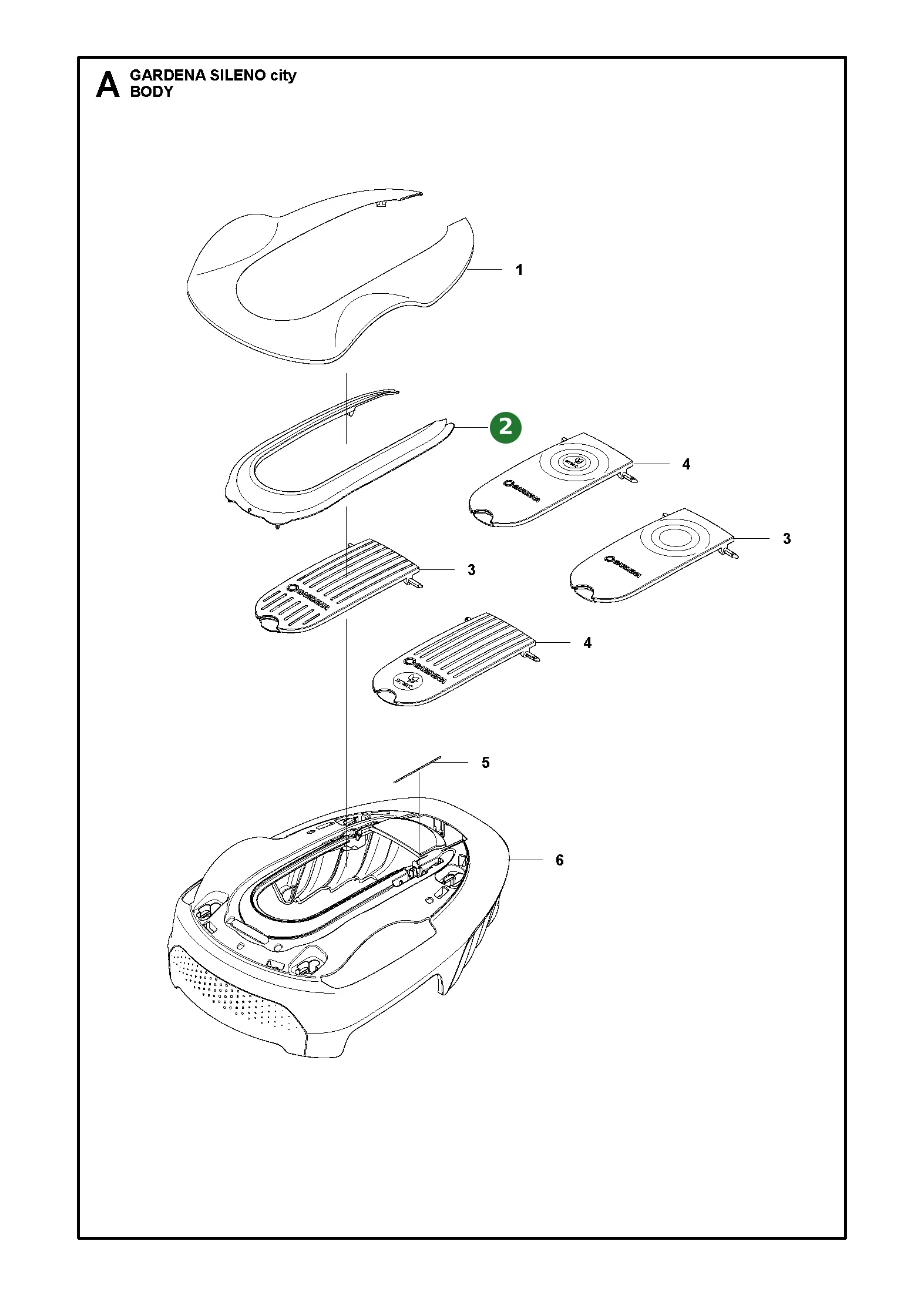 Position im Ersatzteilkatalog