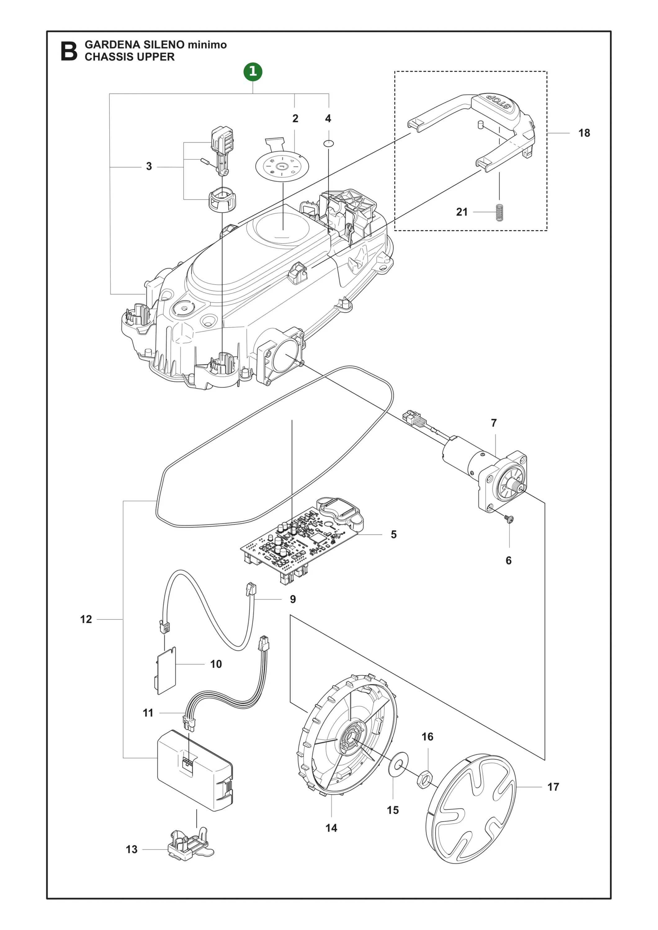 Position im Ersatzteilkatalog