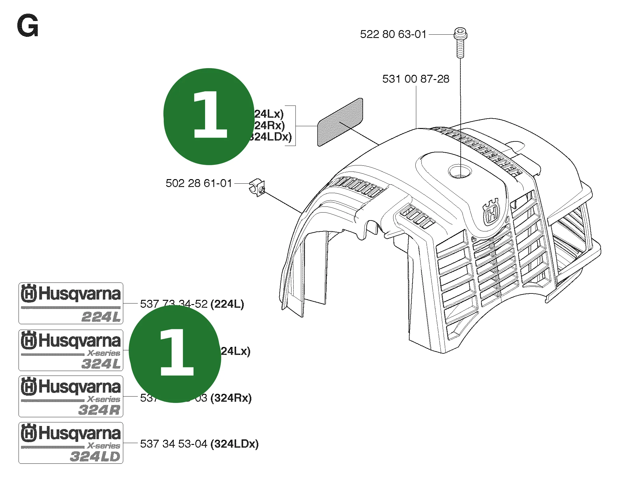 Position im Ersatzteilkatalog