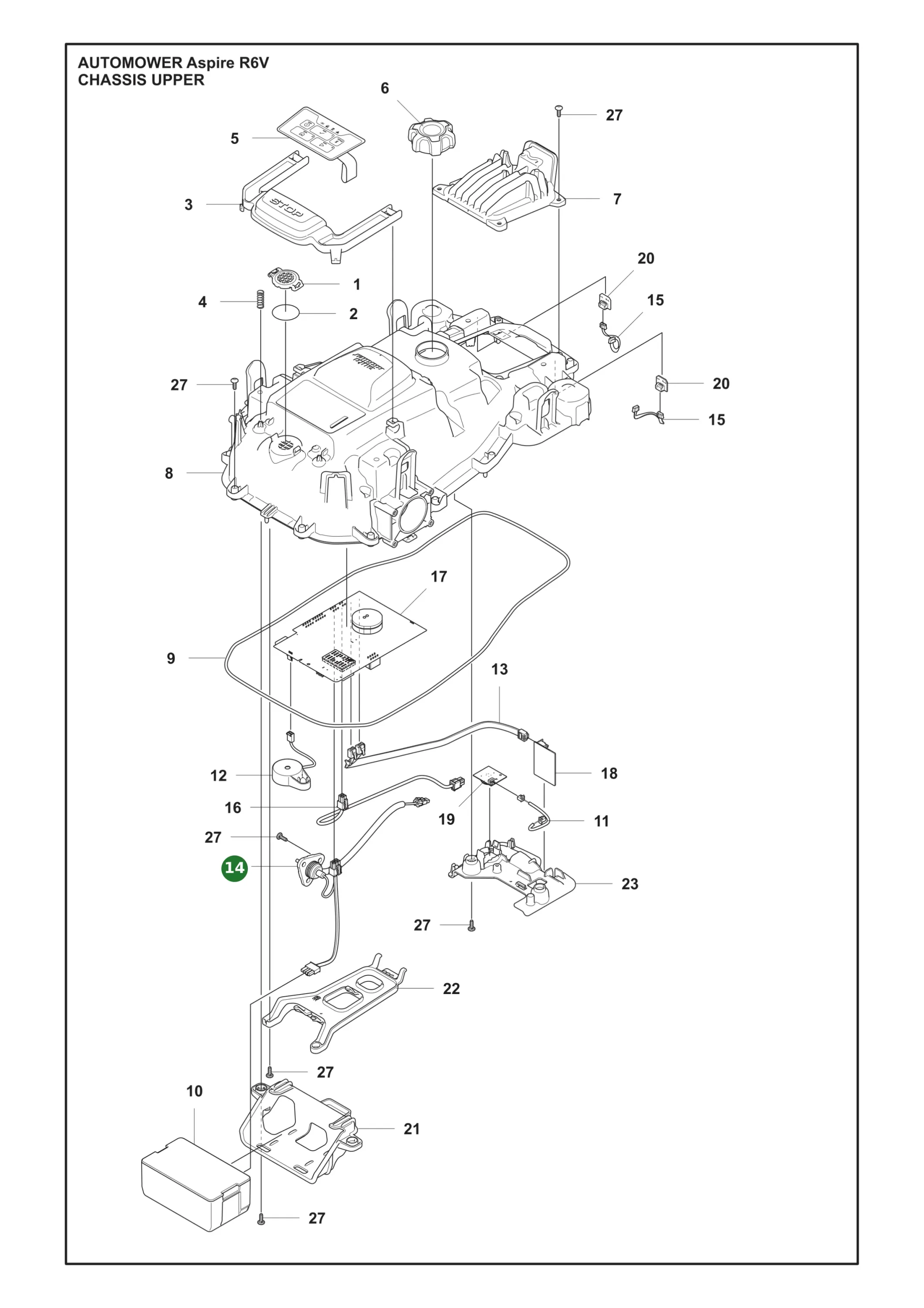 Position im Ersatzteilkatalog