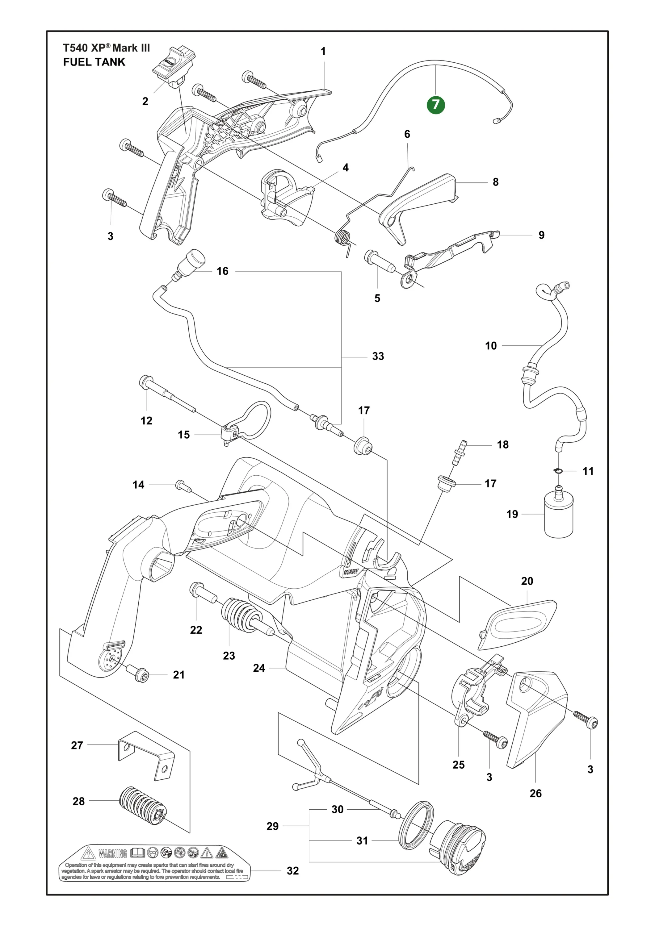 Position im Ersatzteilkatalog