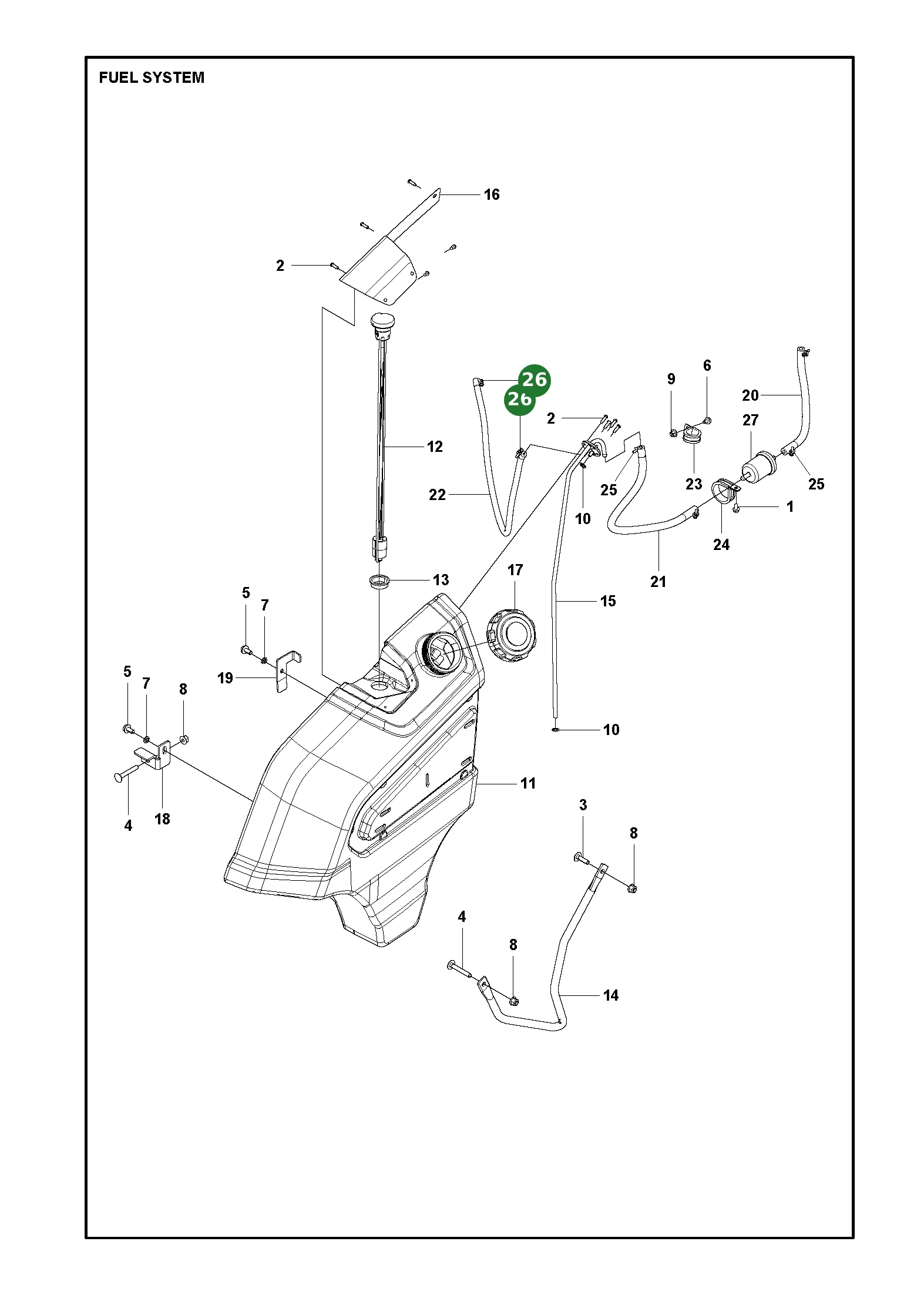 Position im Ersatzteilkatalog