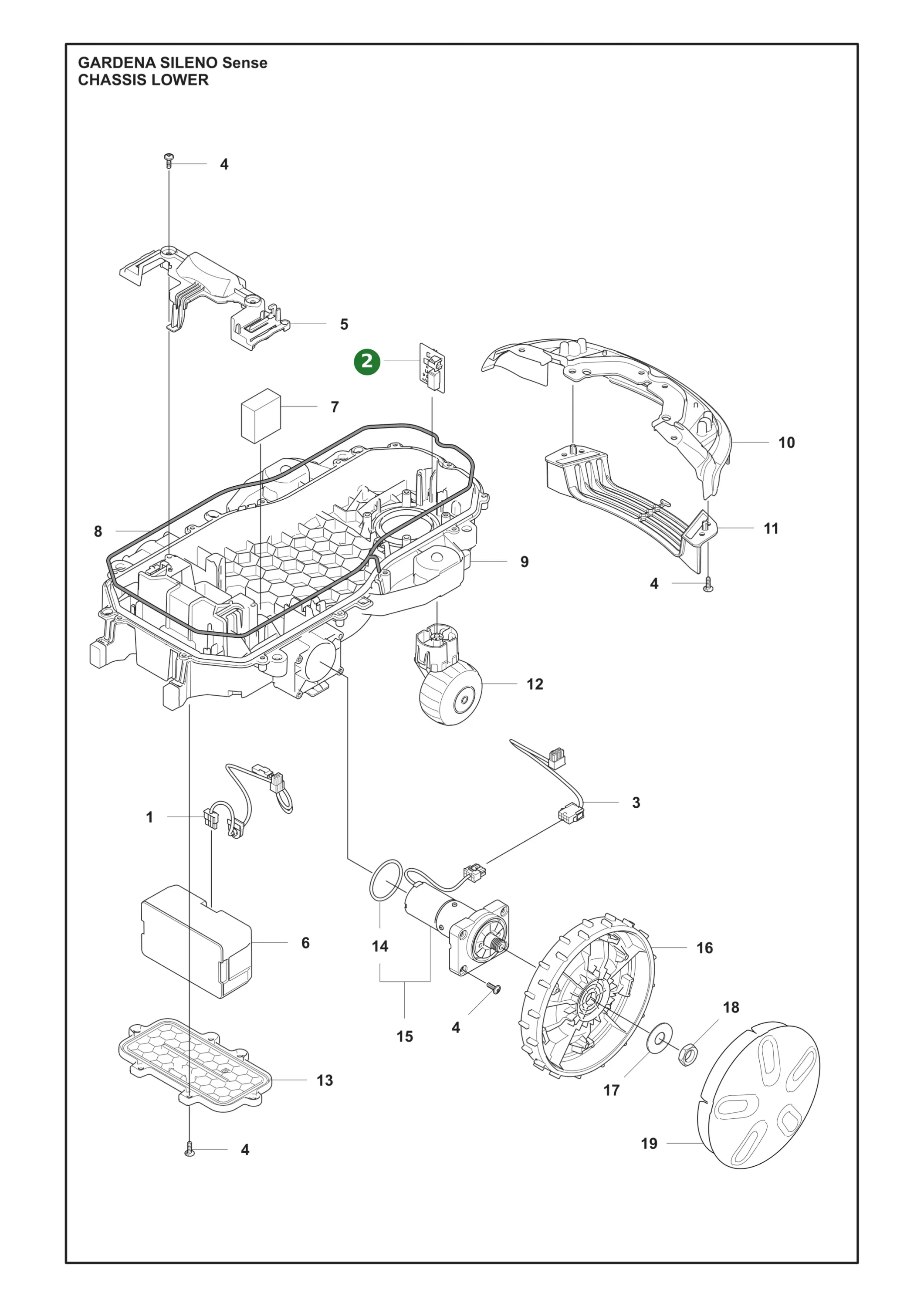 Position im Ersatzteilkatalog