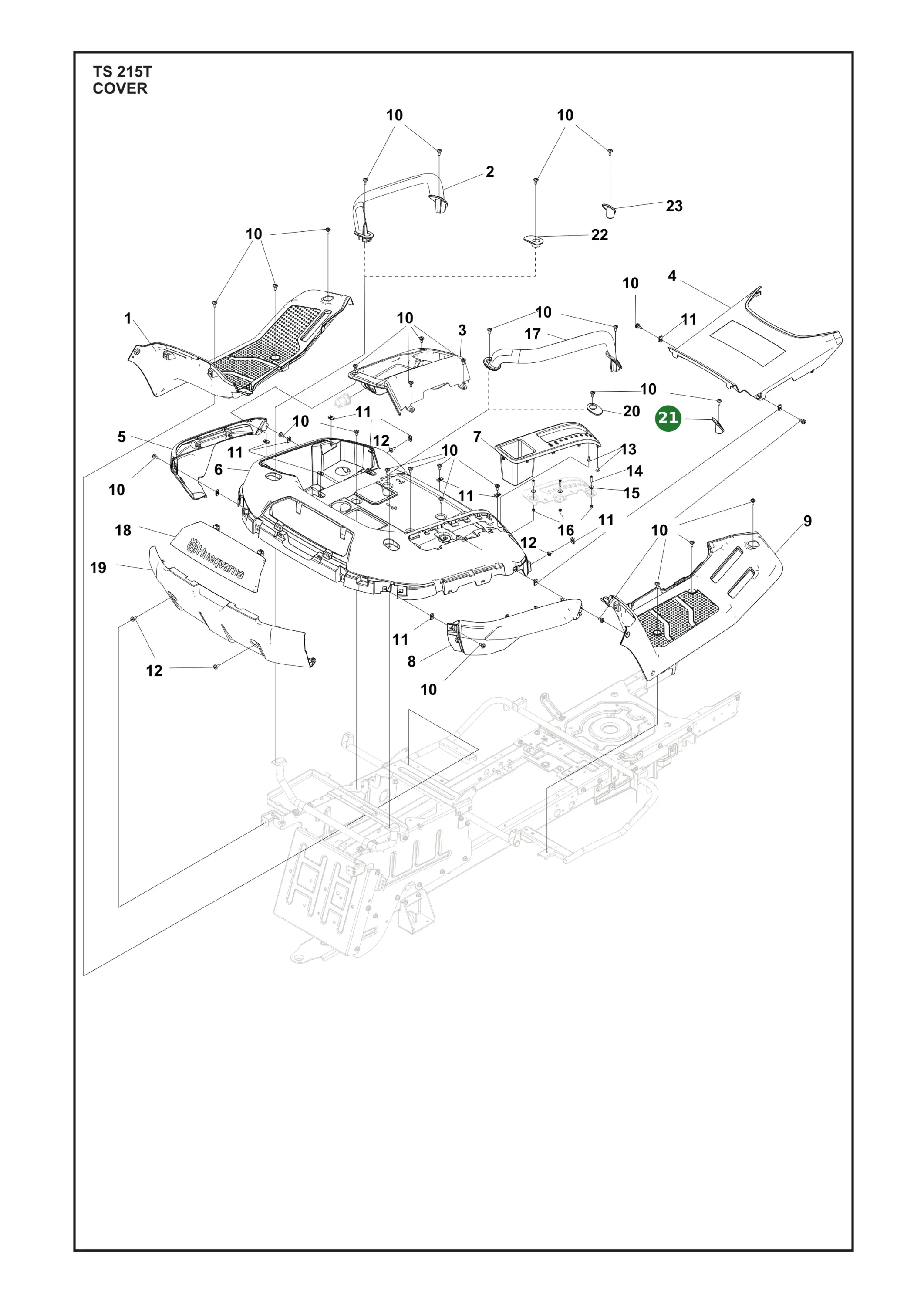 Position im Ersatzteilkatalog