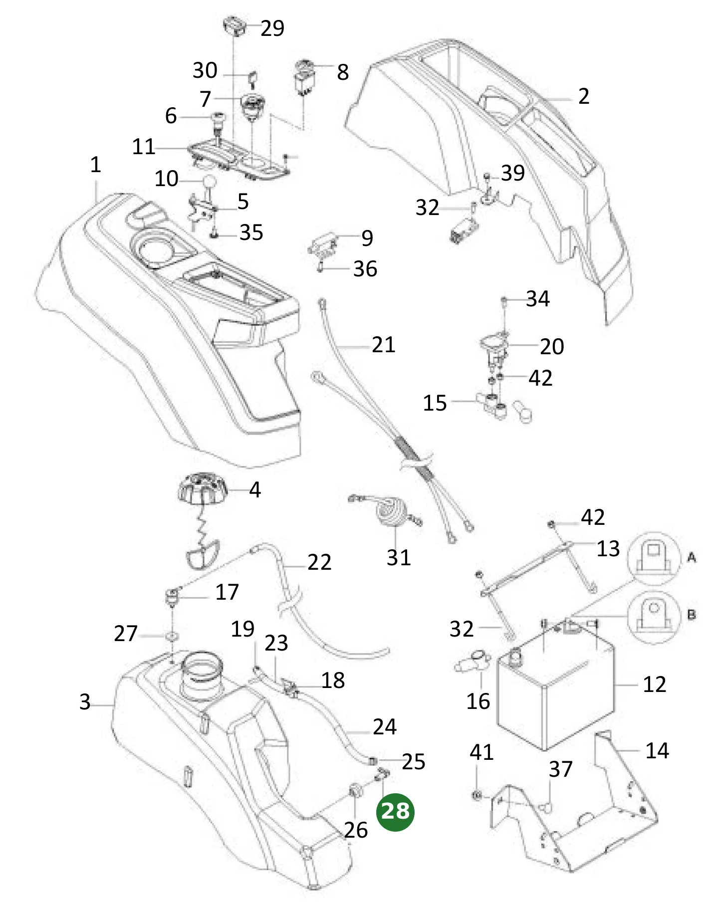 Position im Ersatzteilkatalog