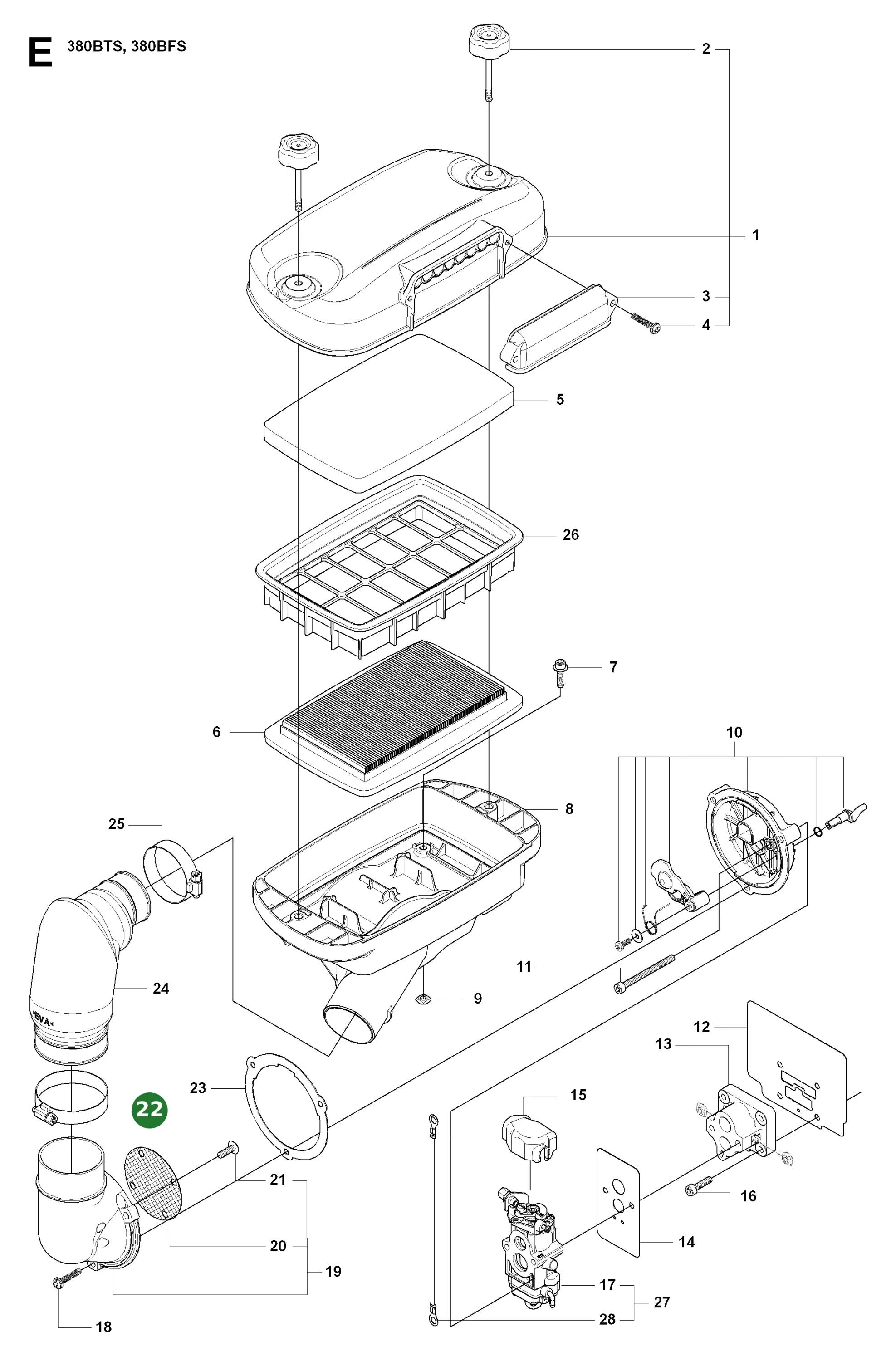 Position im Ersatzteilkatalog