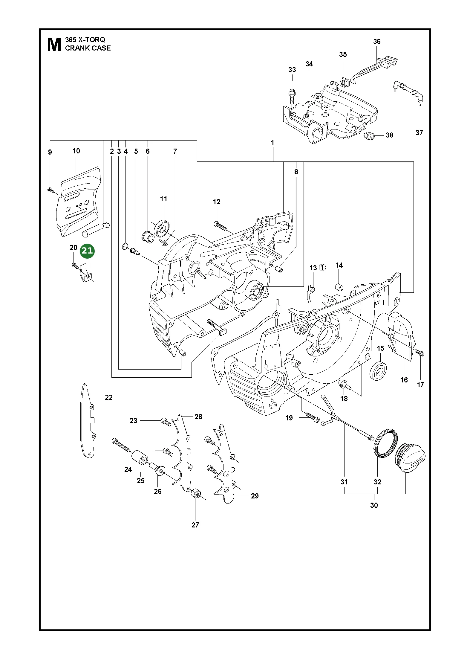 Kettenf&auml;nger f&uuml;r Husqvarna Motors&auml;gen