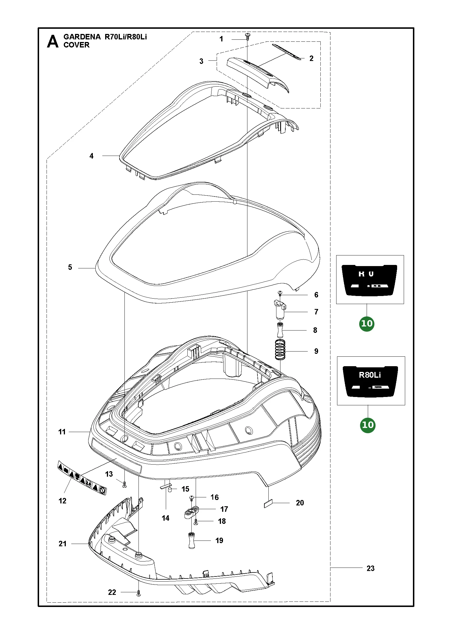 Position im Ersatzteilkatalog