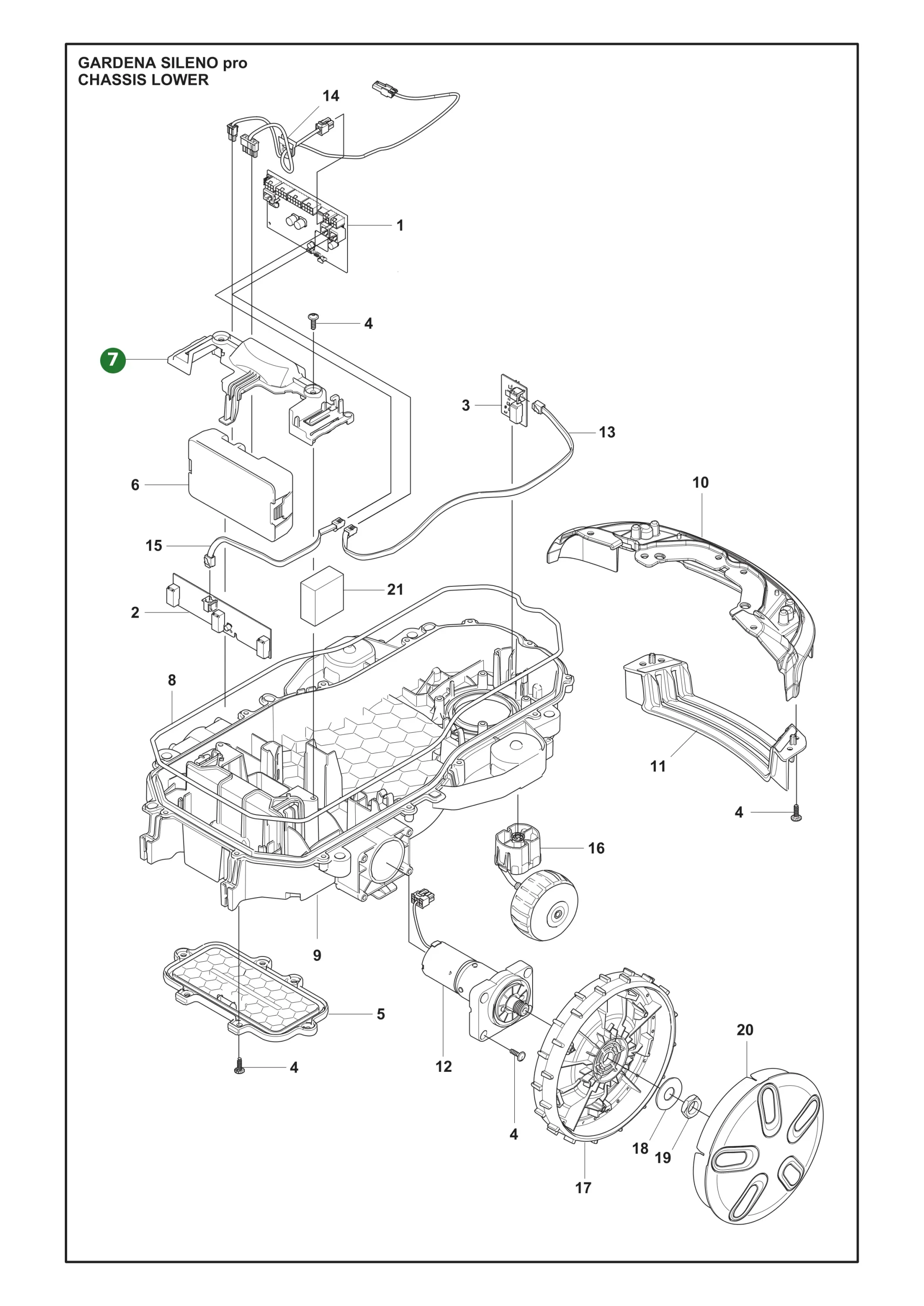 Position im Ersatzteilkatalog