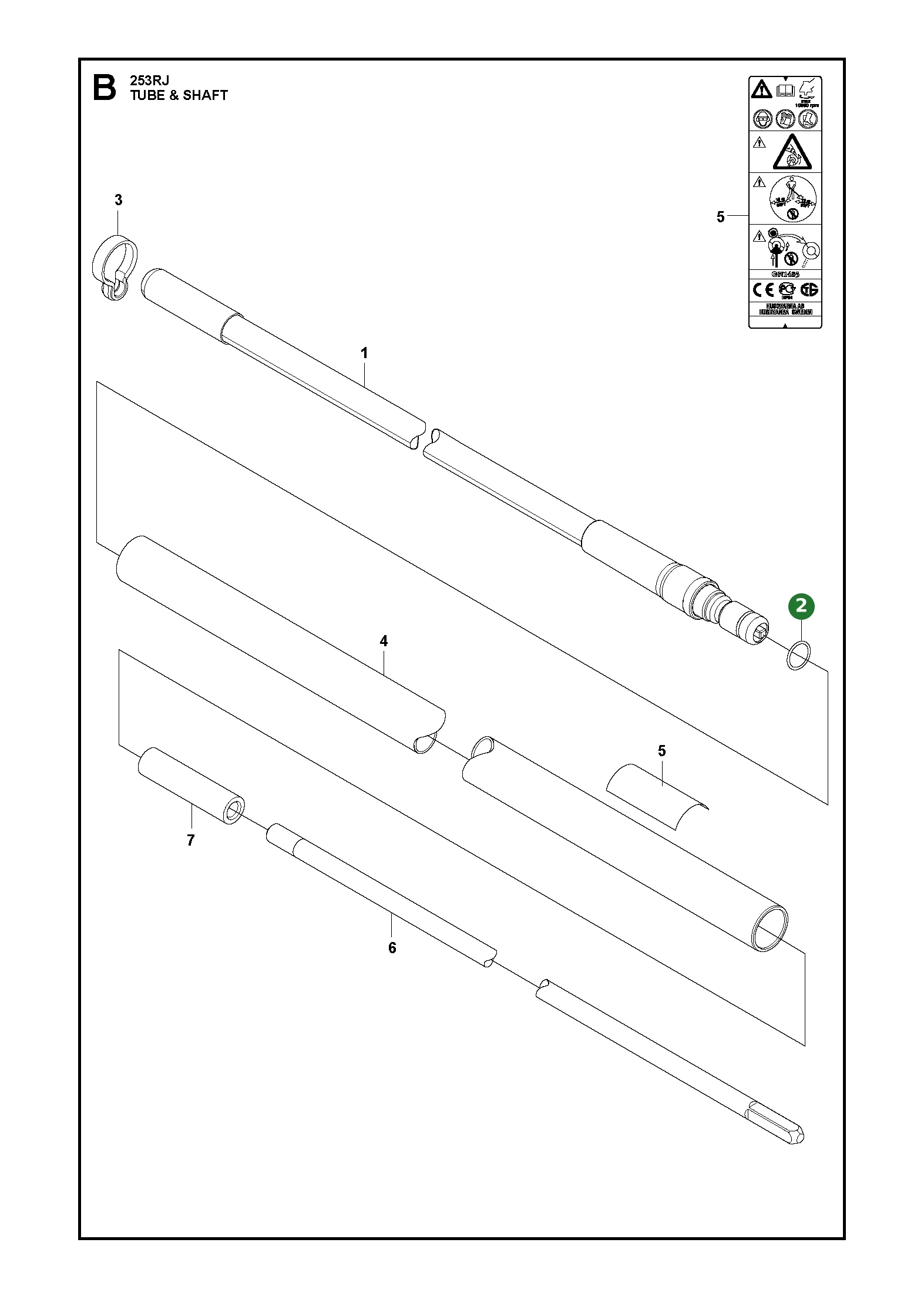 Position im Ersatzteilkatalog