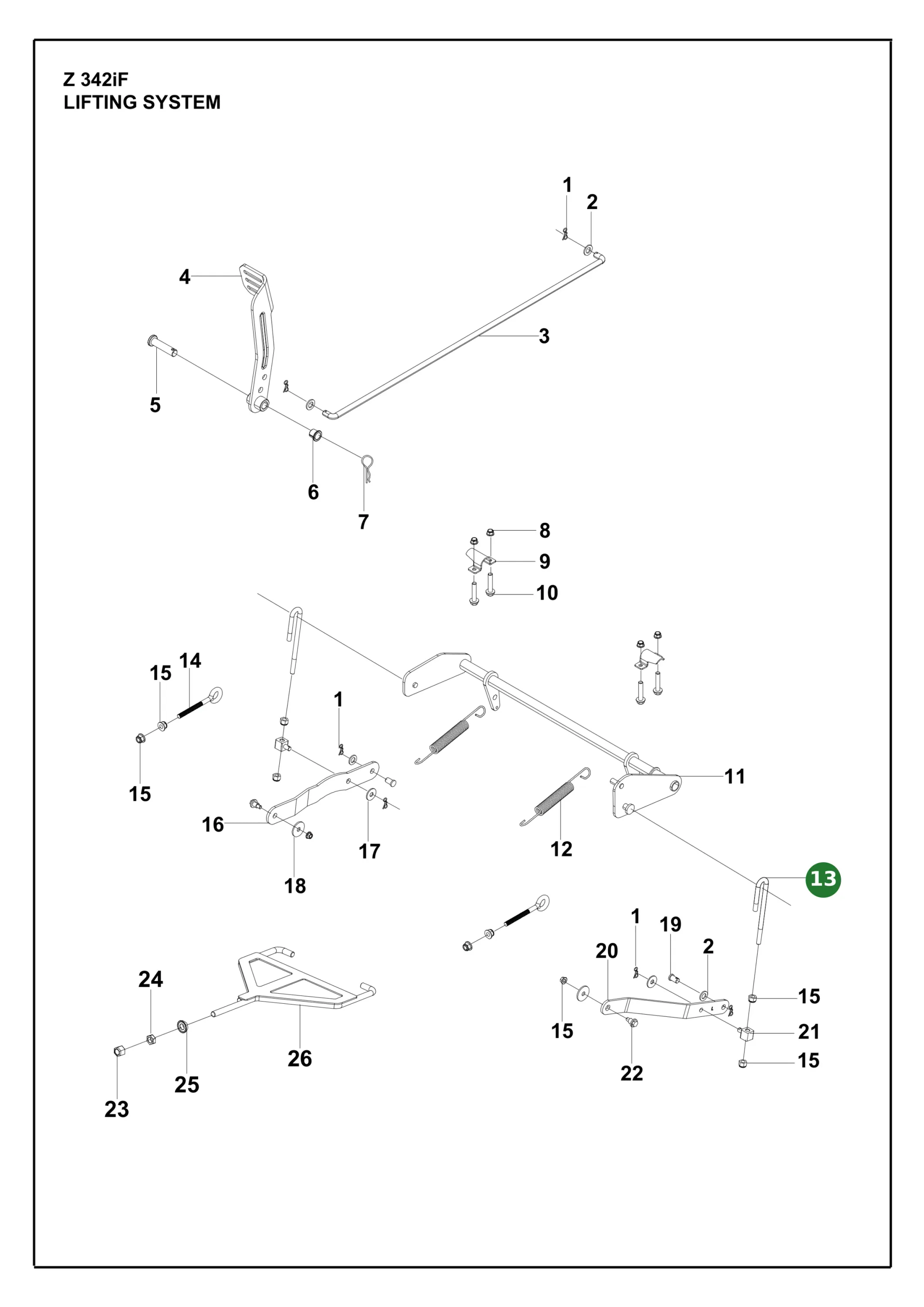 Position im Ersatzteilkatalog