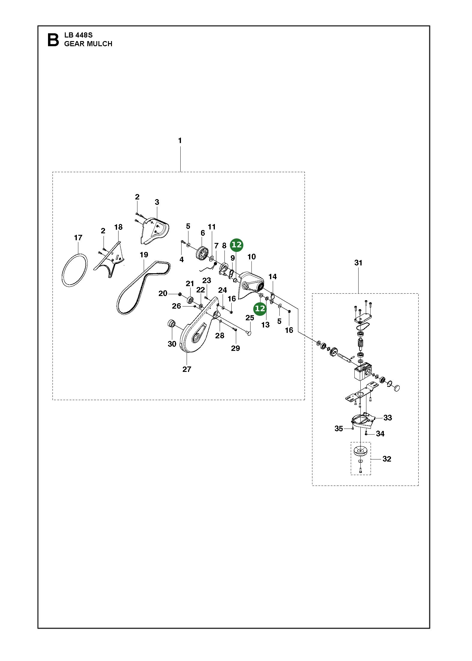 Position im Ersatzteilkatalog