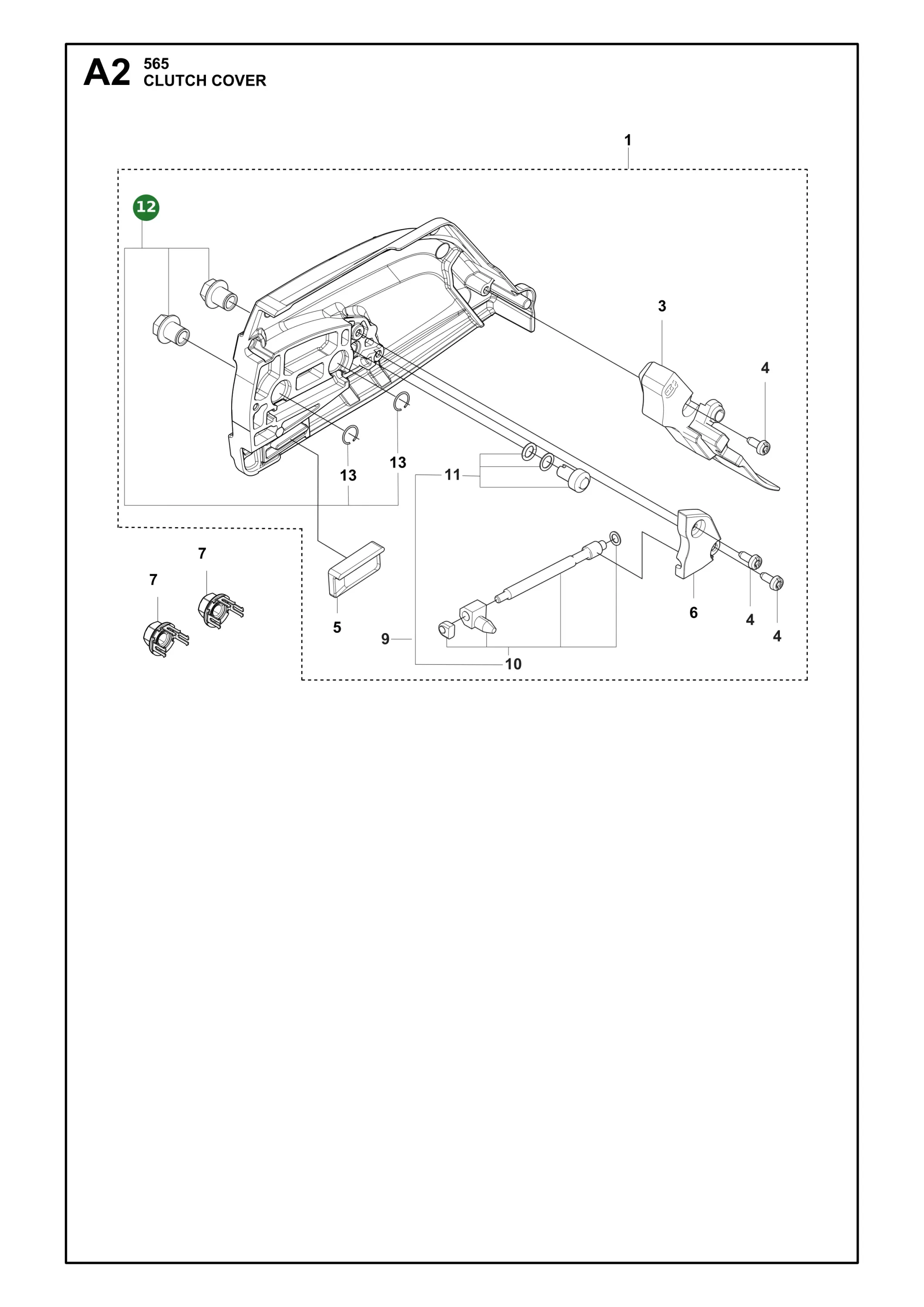Position im Ersatzteilkatalog
