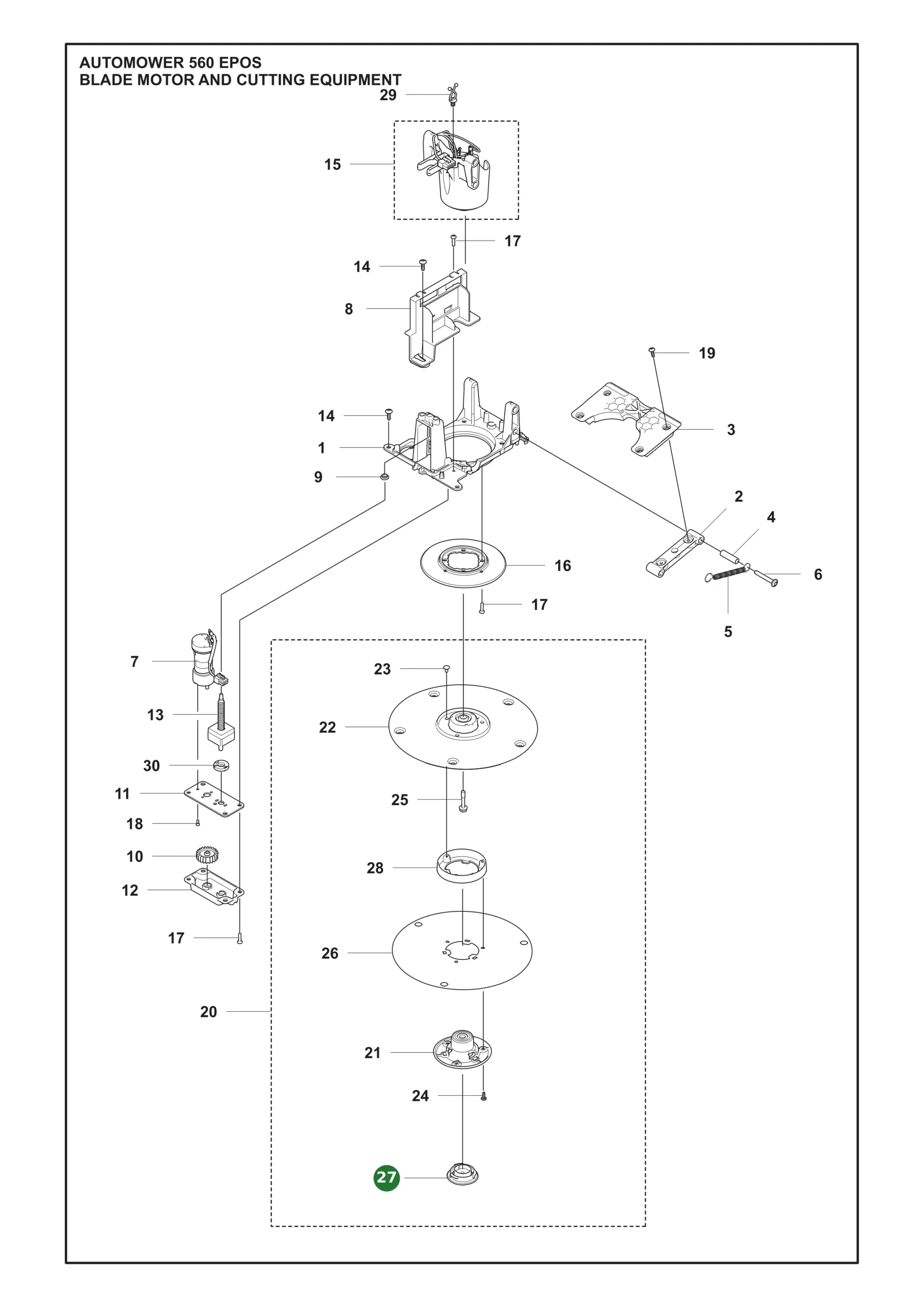 Position im Ersatzteilkatalog