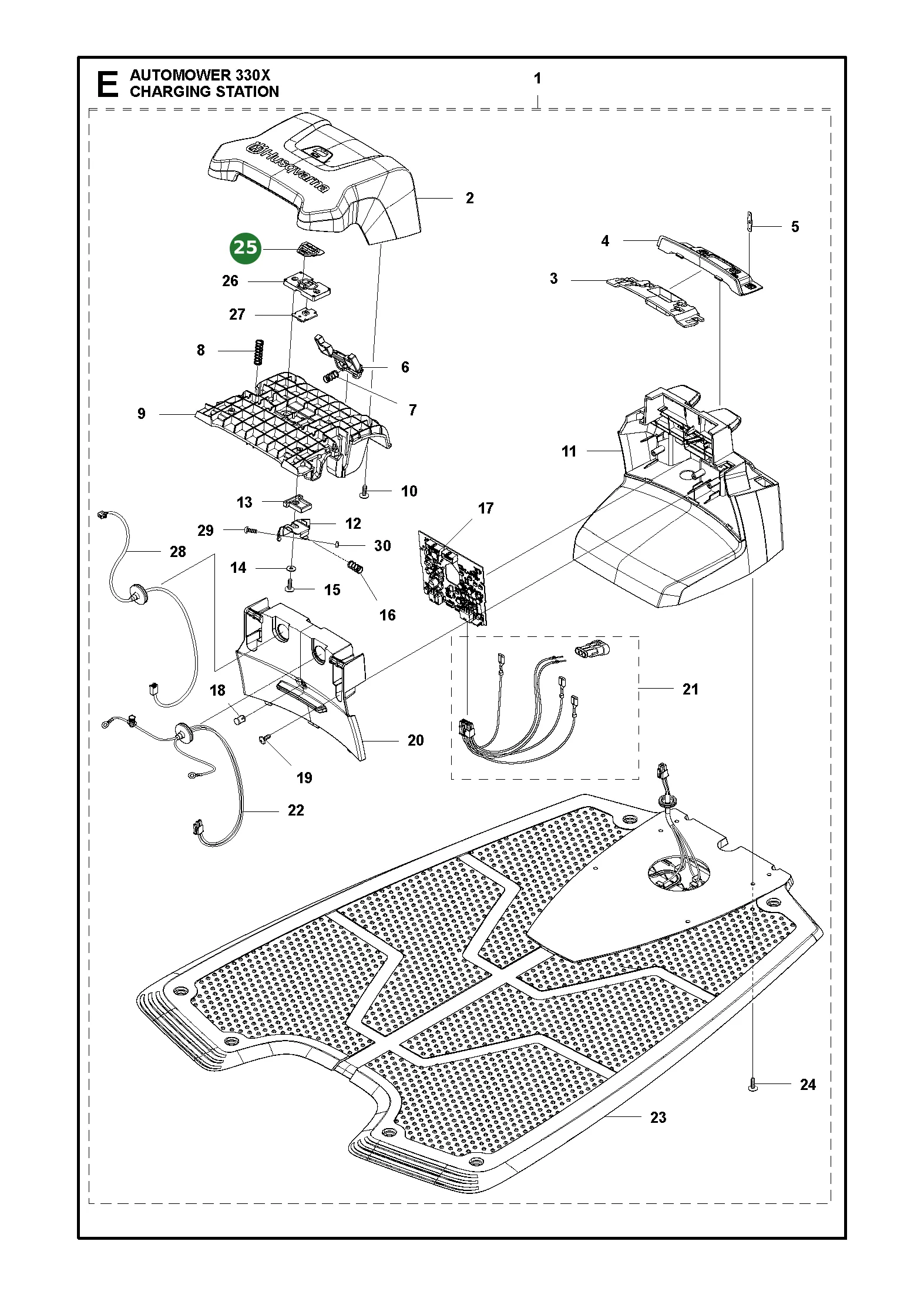 Position im Ersatzteilkatalog
