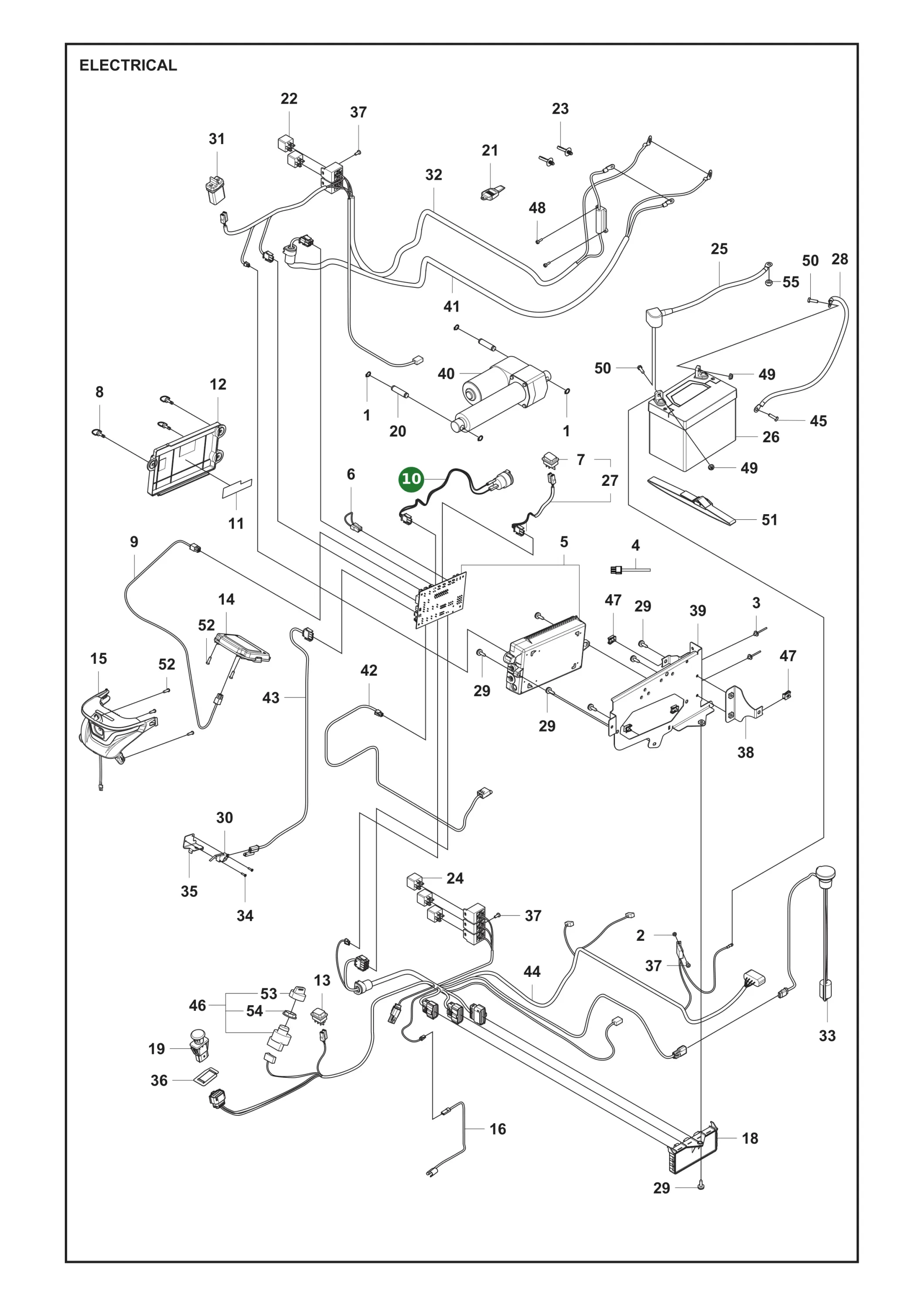 Position im Ersatzteilkatalog