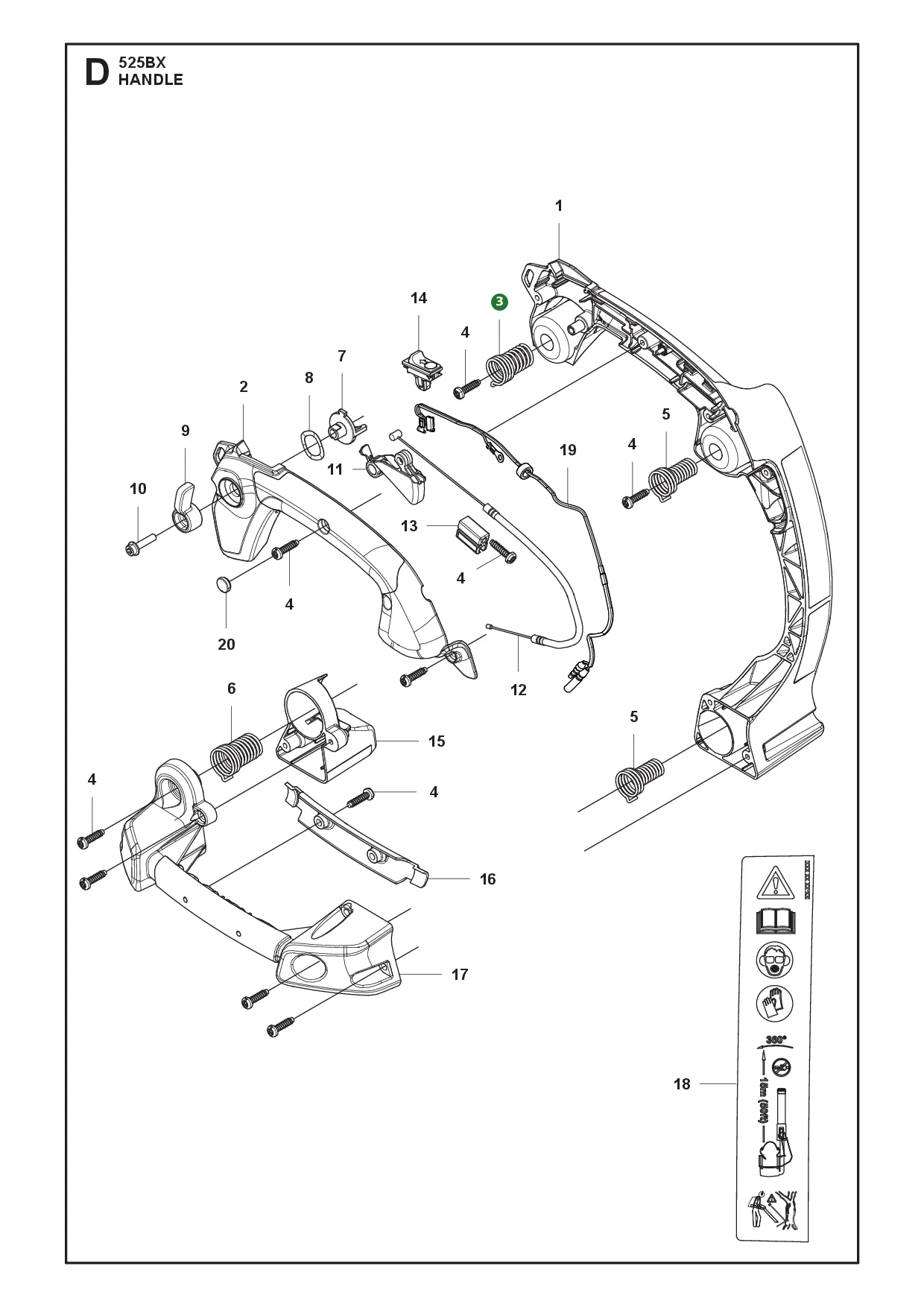Position im Ersatzteilkatalog