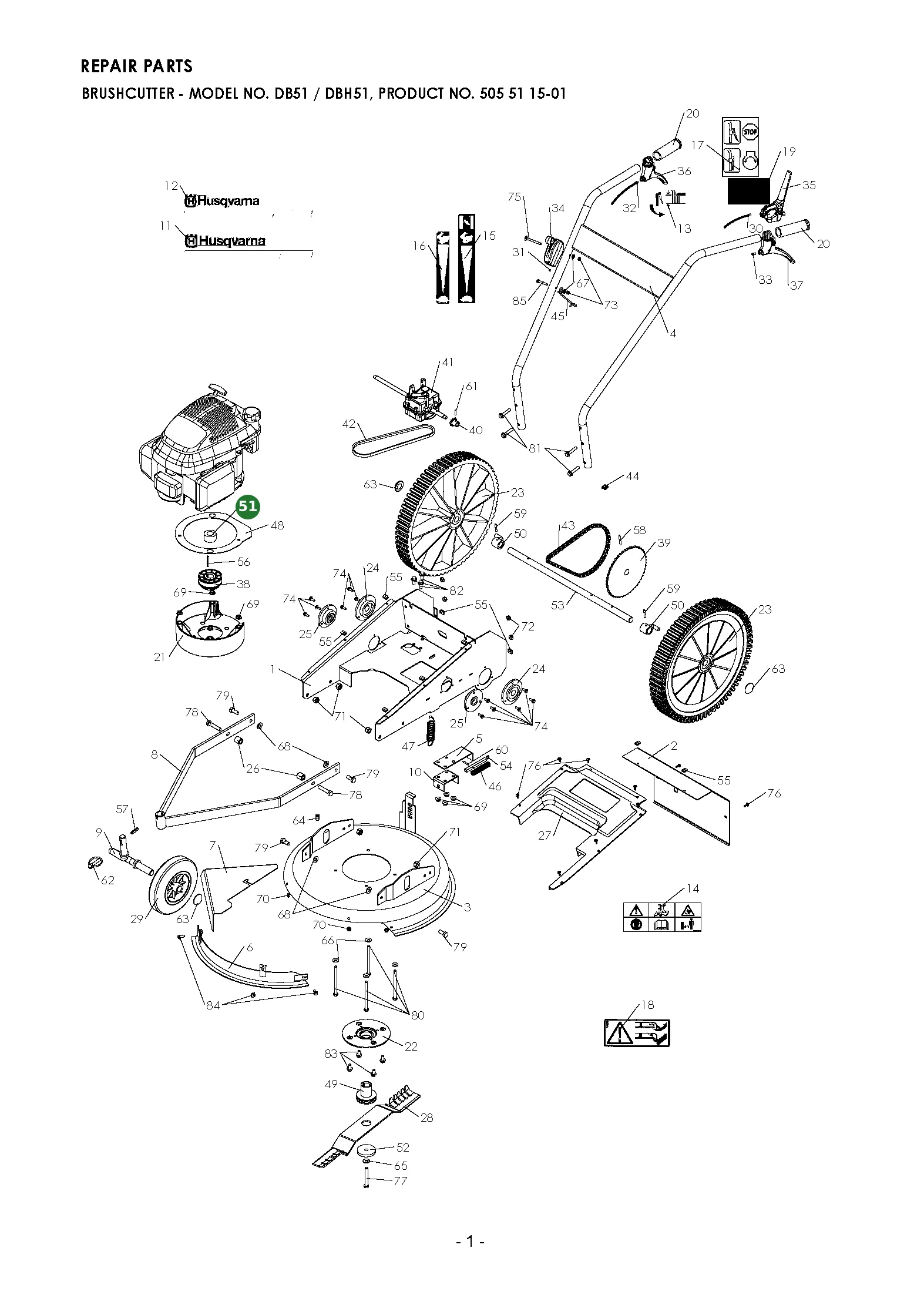 Position im Ersatzteilkatalog