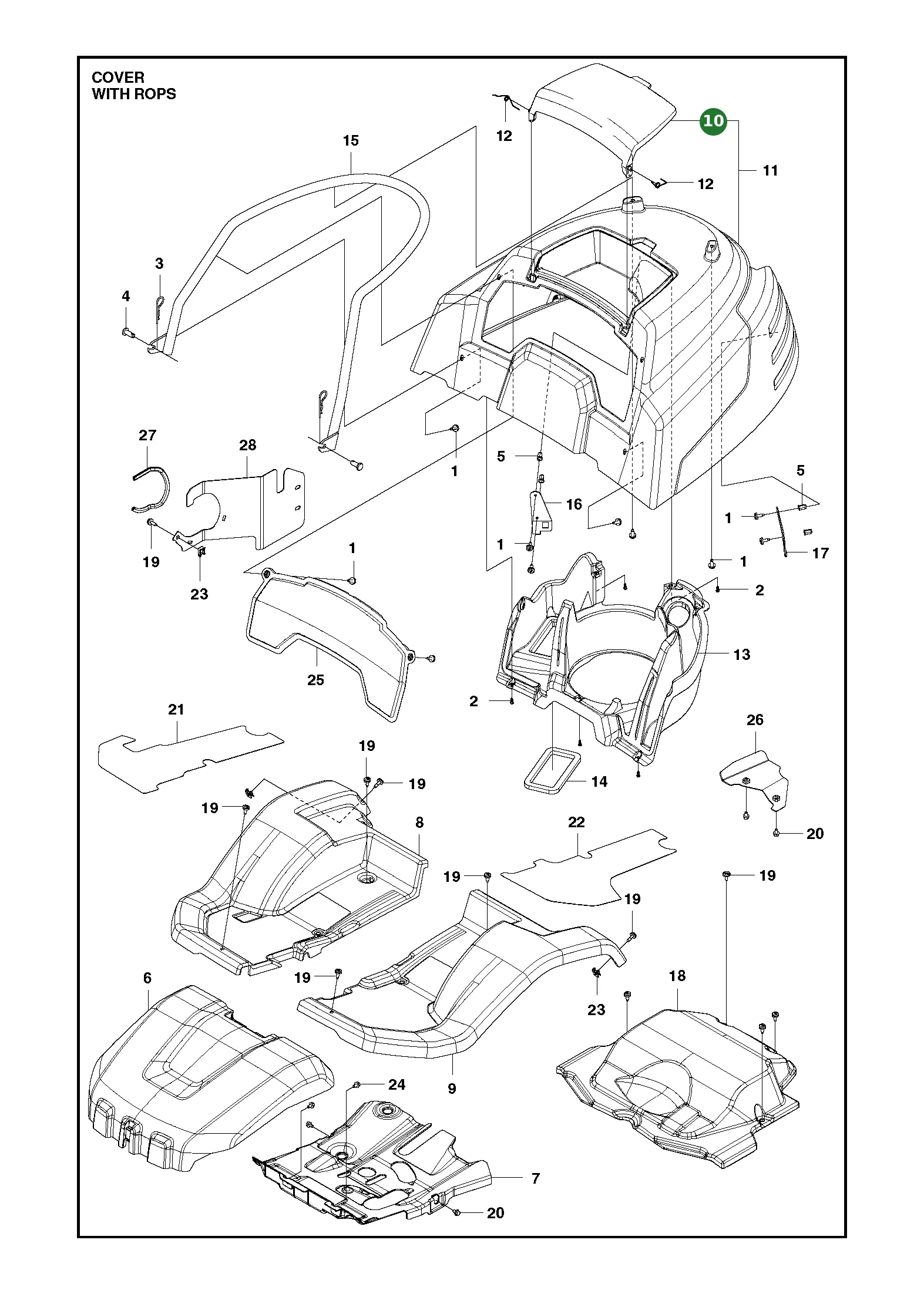 Position im Ersatzteilkatalog