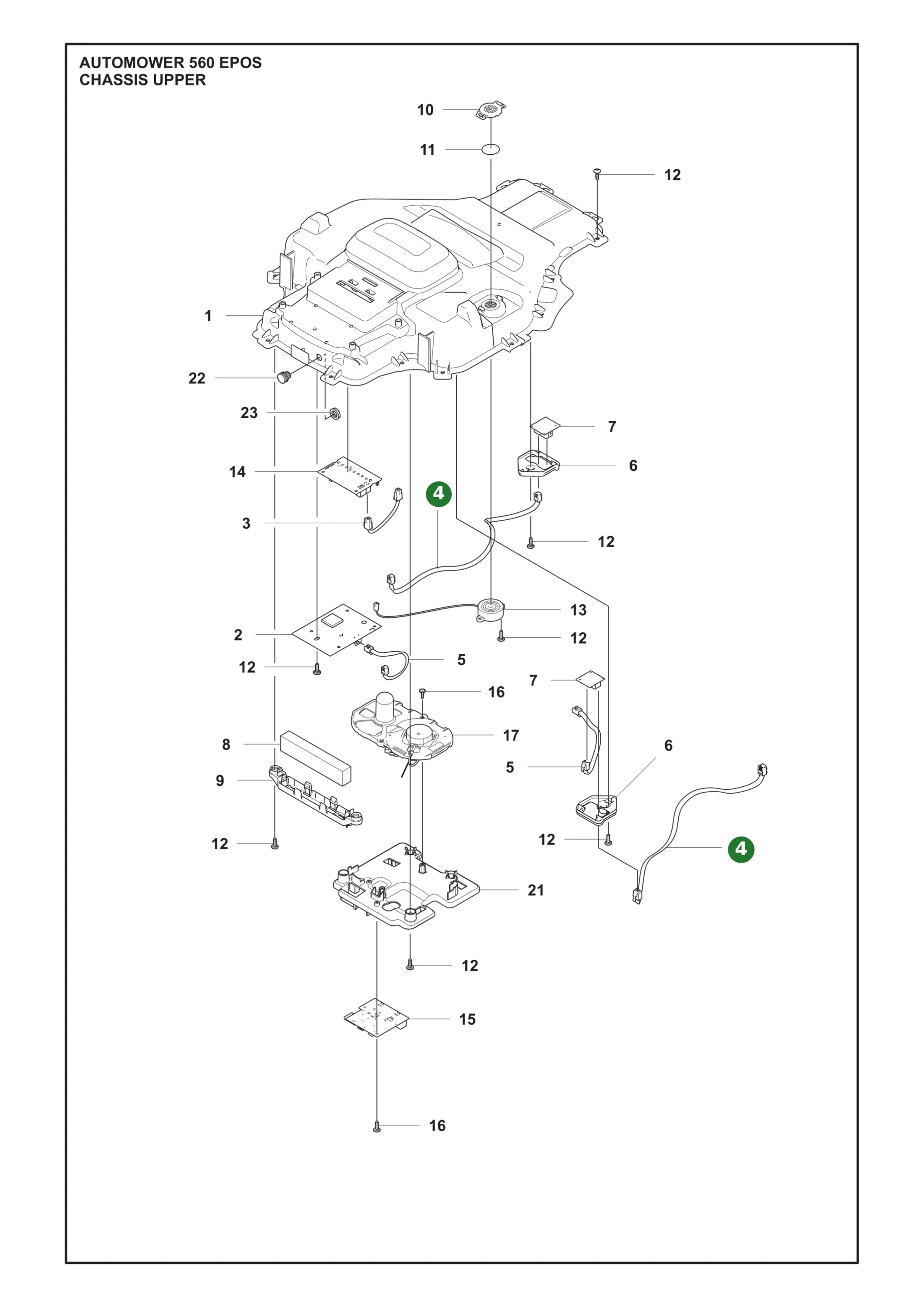 Position im Ersatzteilkatalog