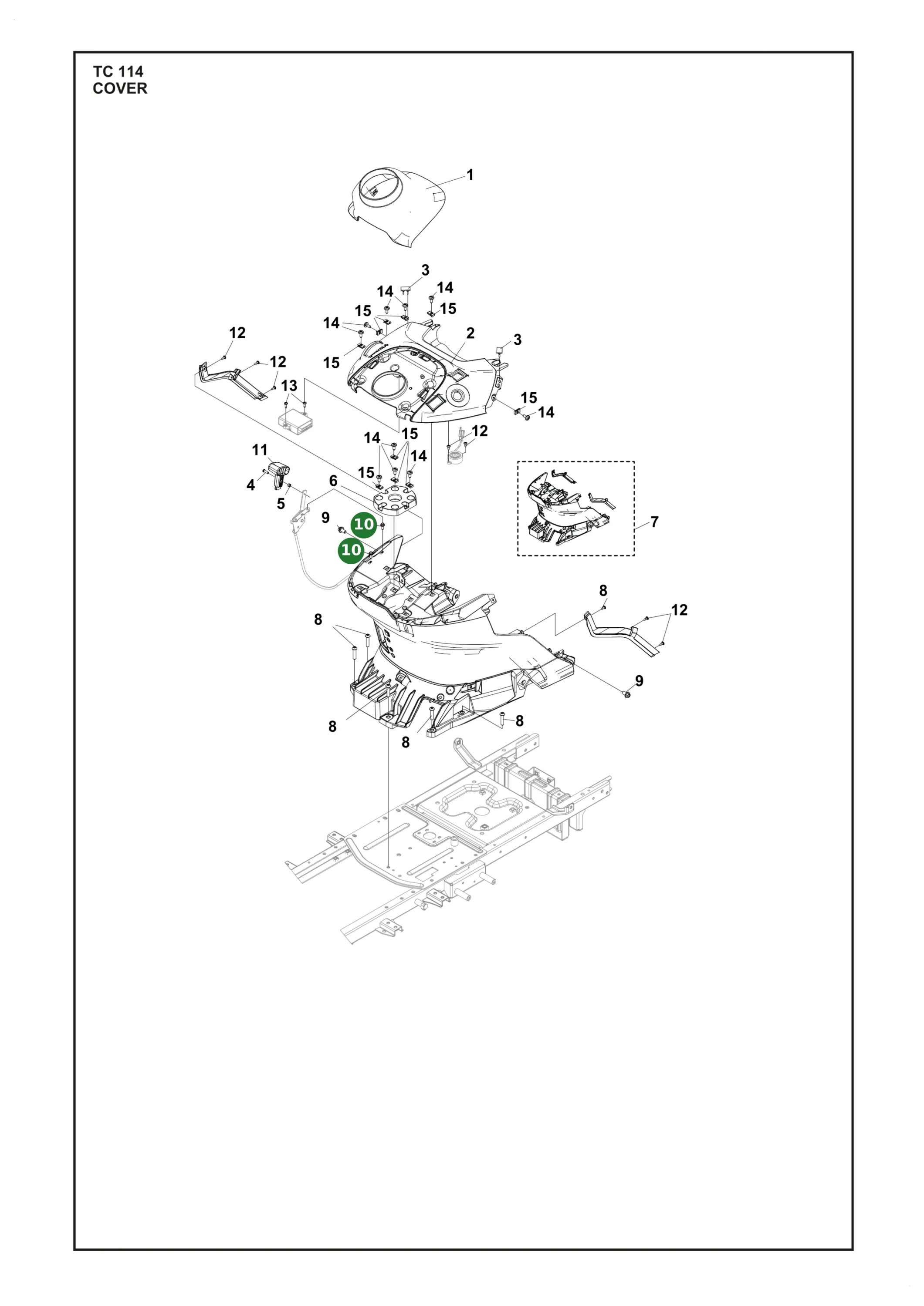 Position im Ersatzteilkatalog