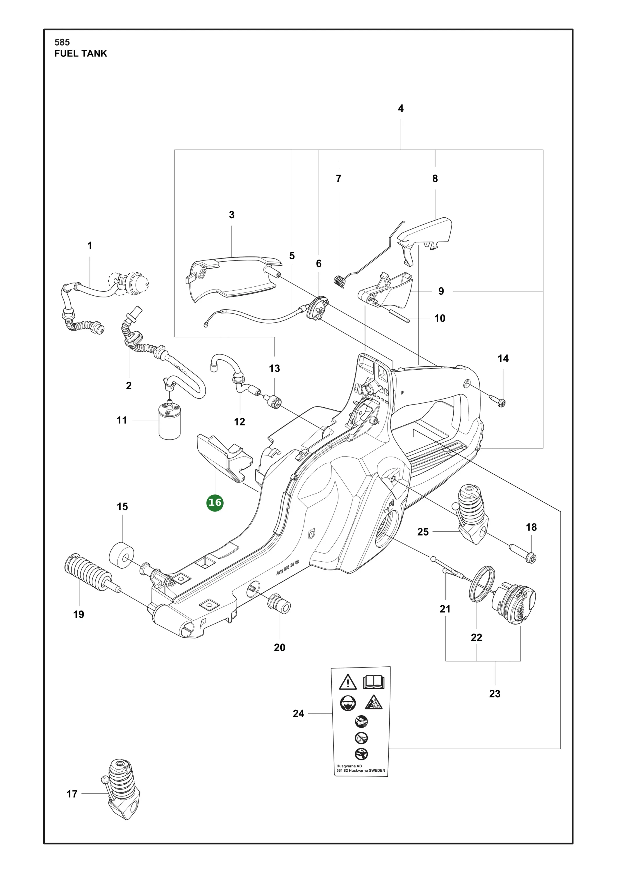 Position im Ersatzteilkatalog