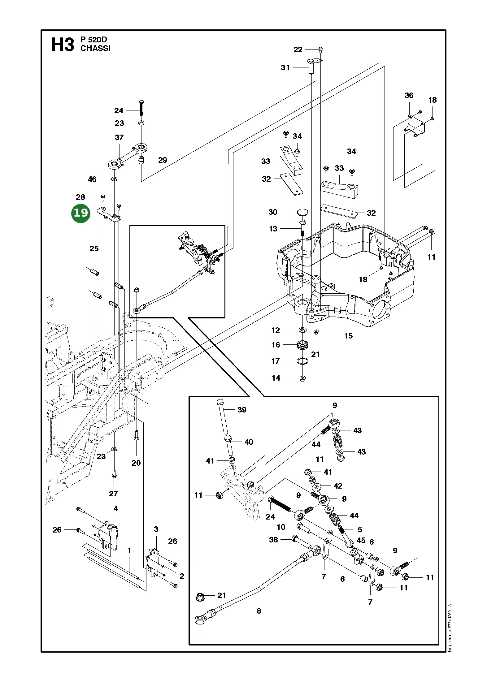 Position im Ersatzteilkatalog