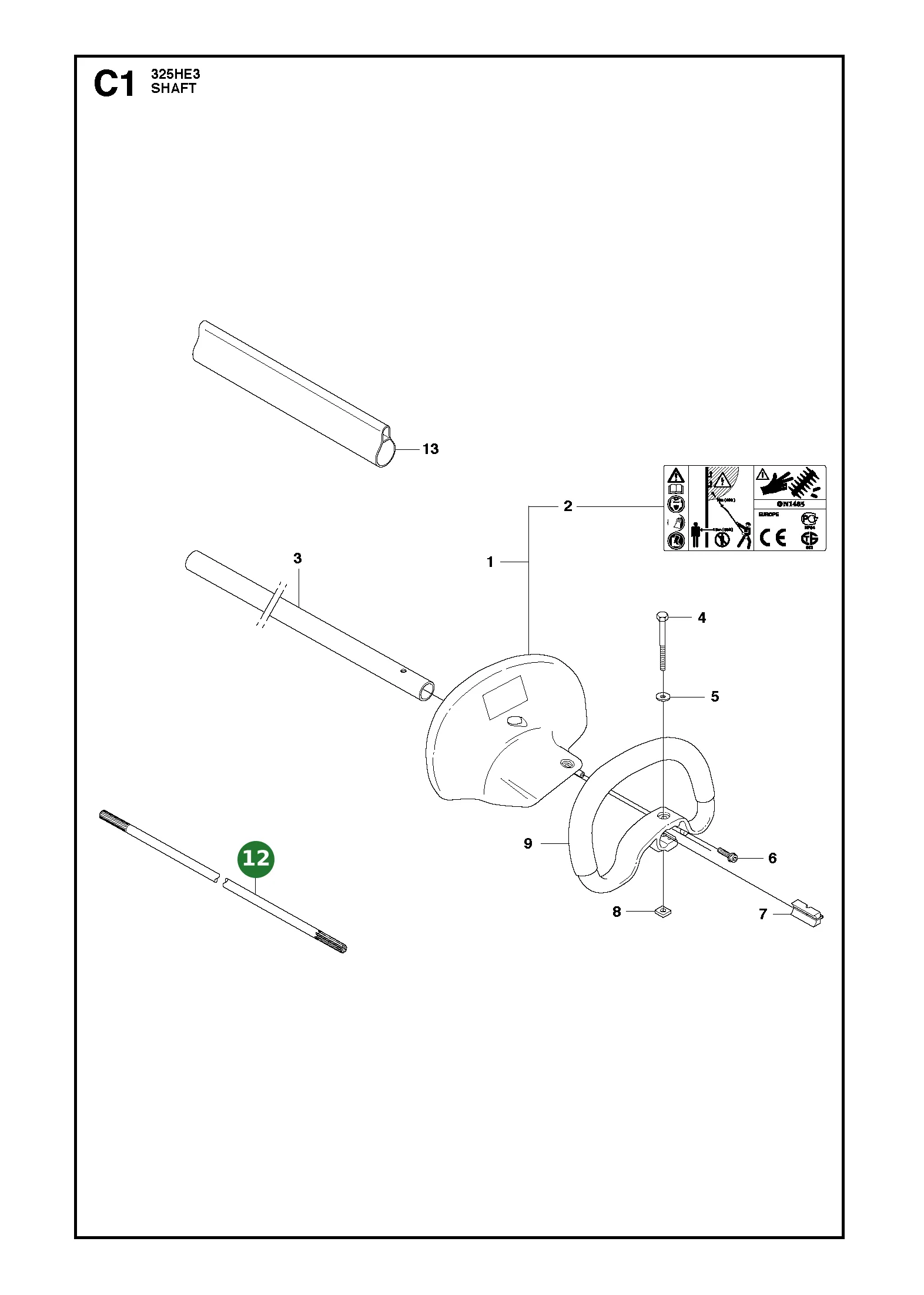 Position im Ersatzteilkatalog