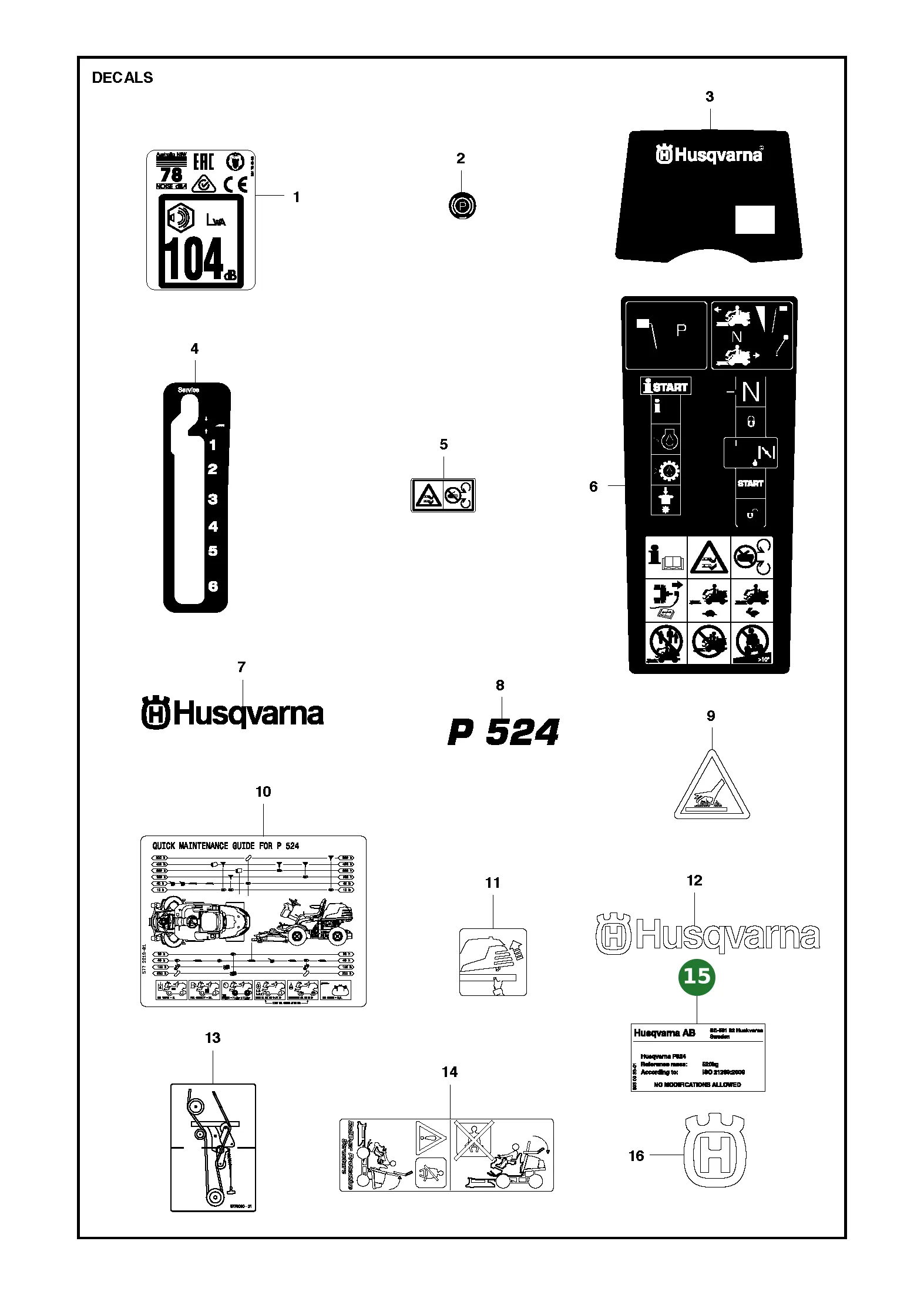 Position im Ersatzteilkatalog