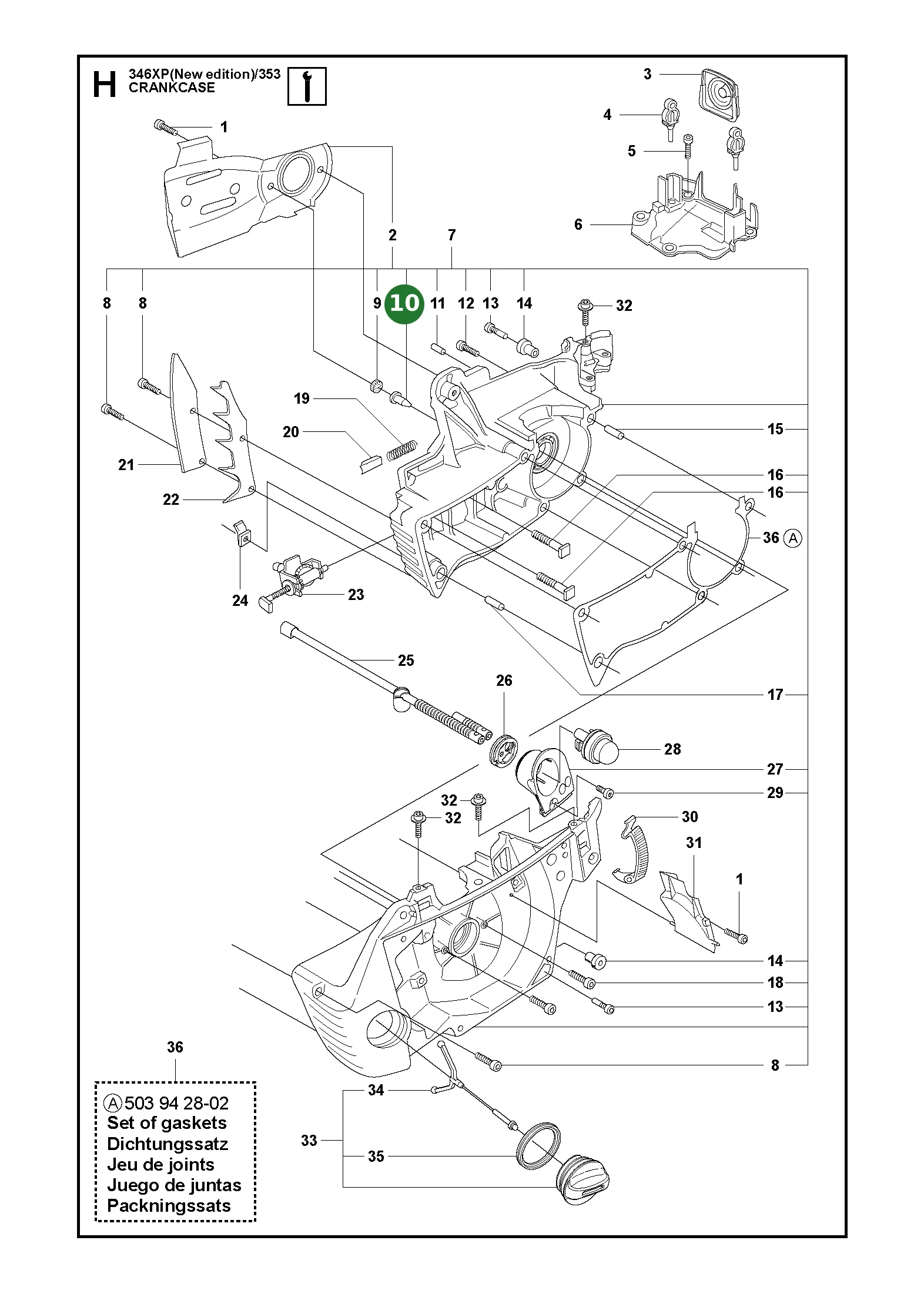 Position im Ersatzteilkatalog