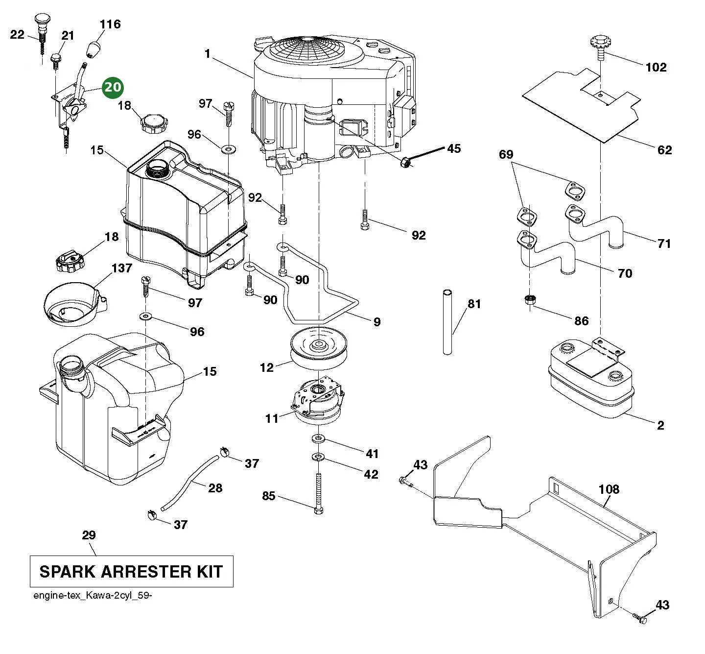 Position im Ersatzteilkatalog