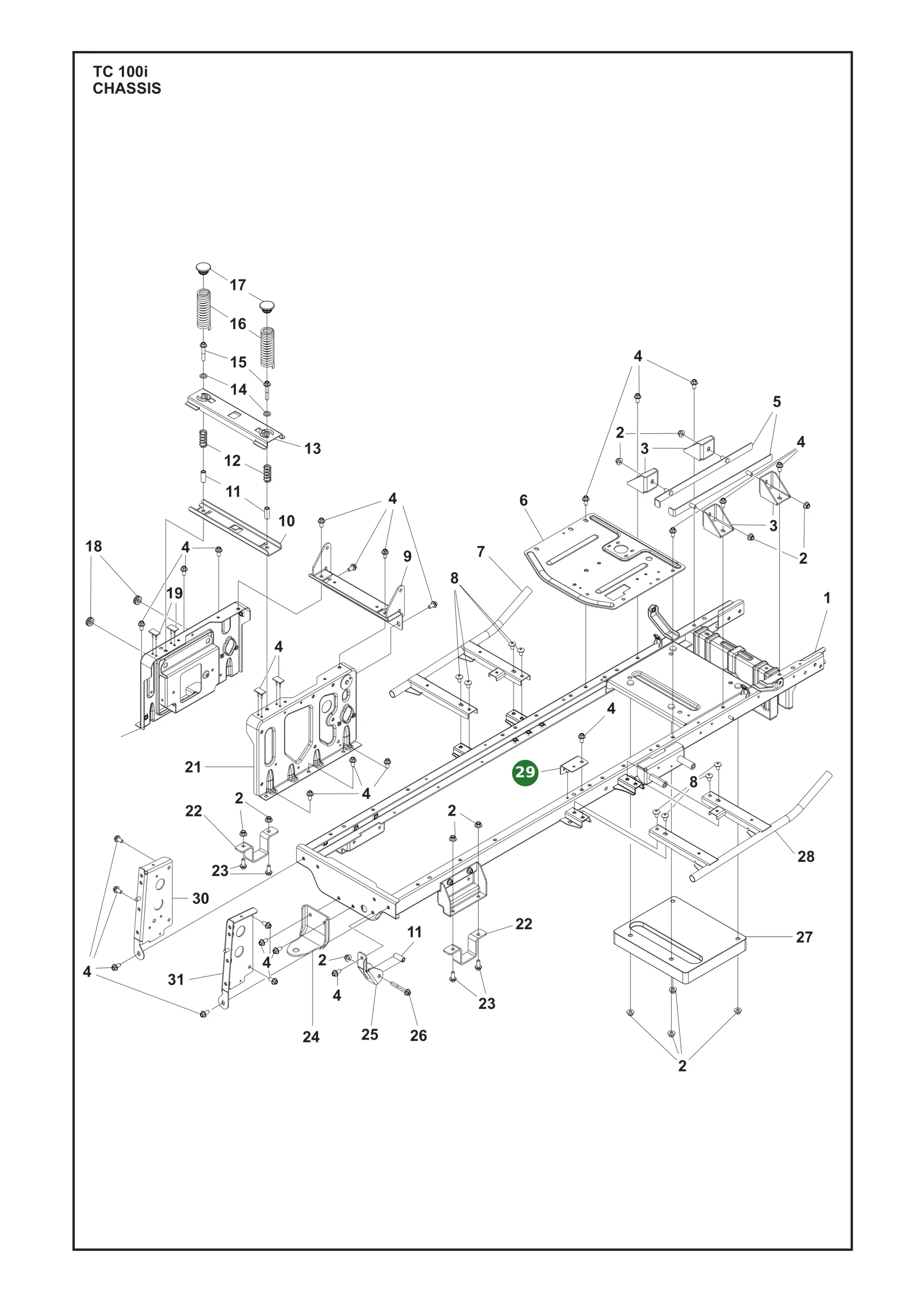 Position im Ersatzteilkatalog