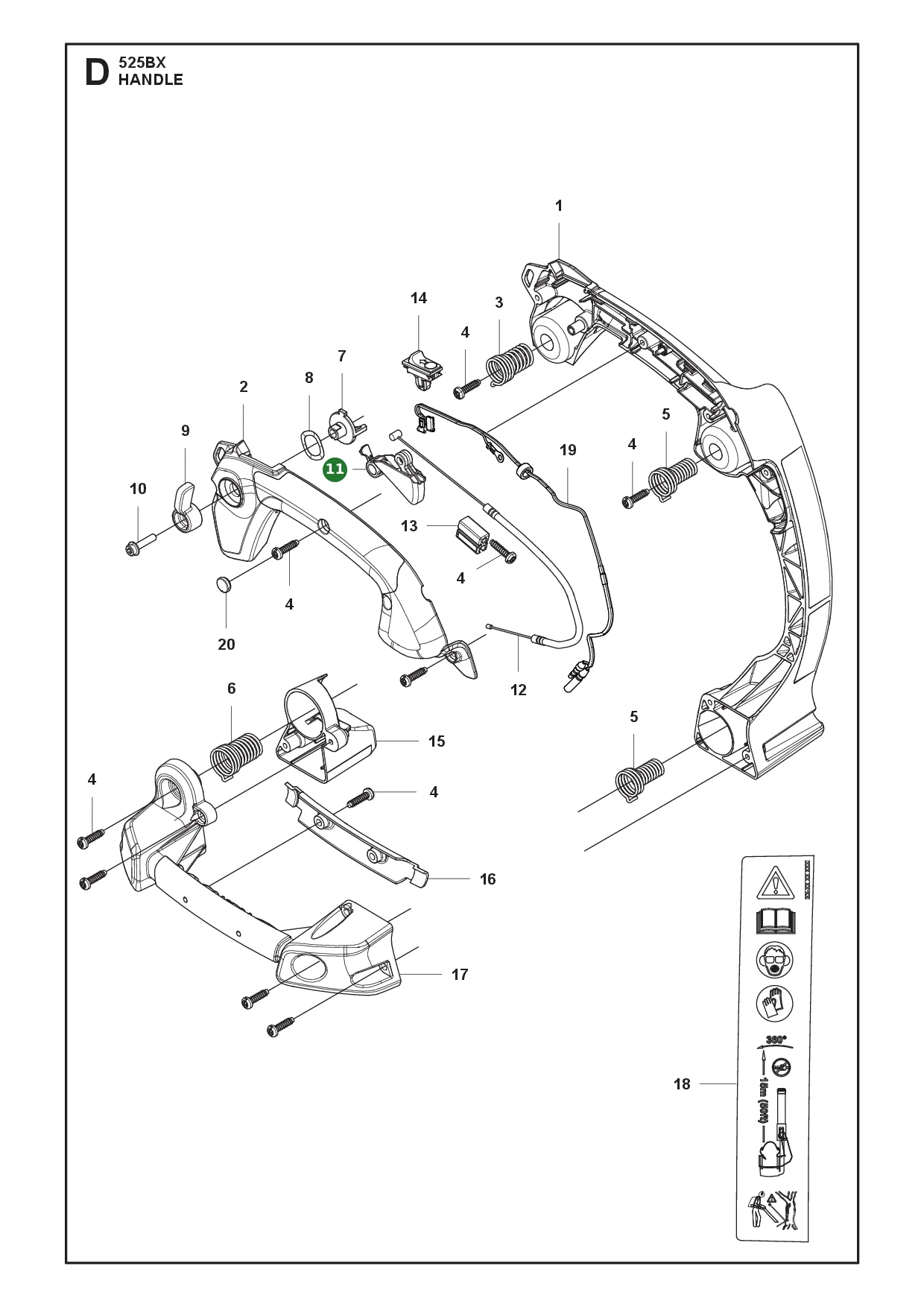 Position im Ersatzteilkatalog