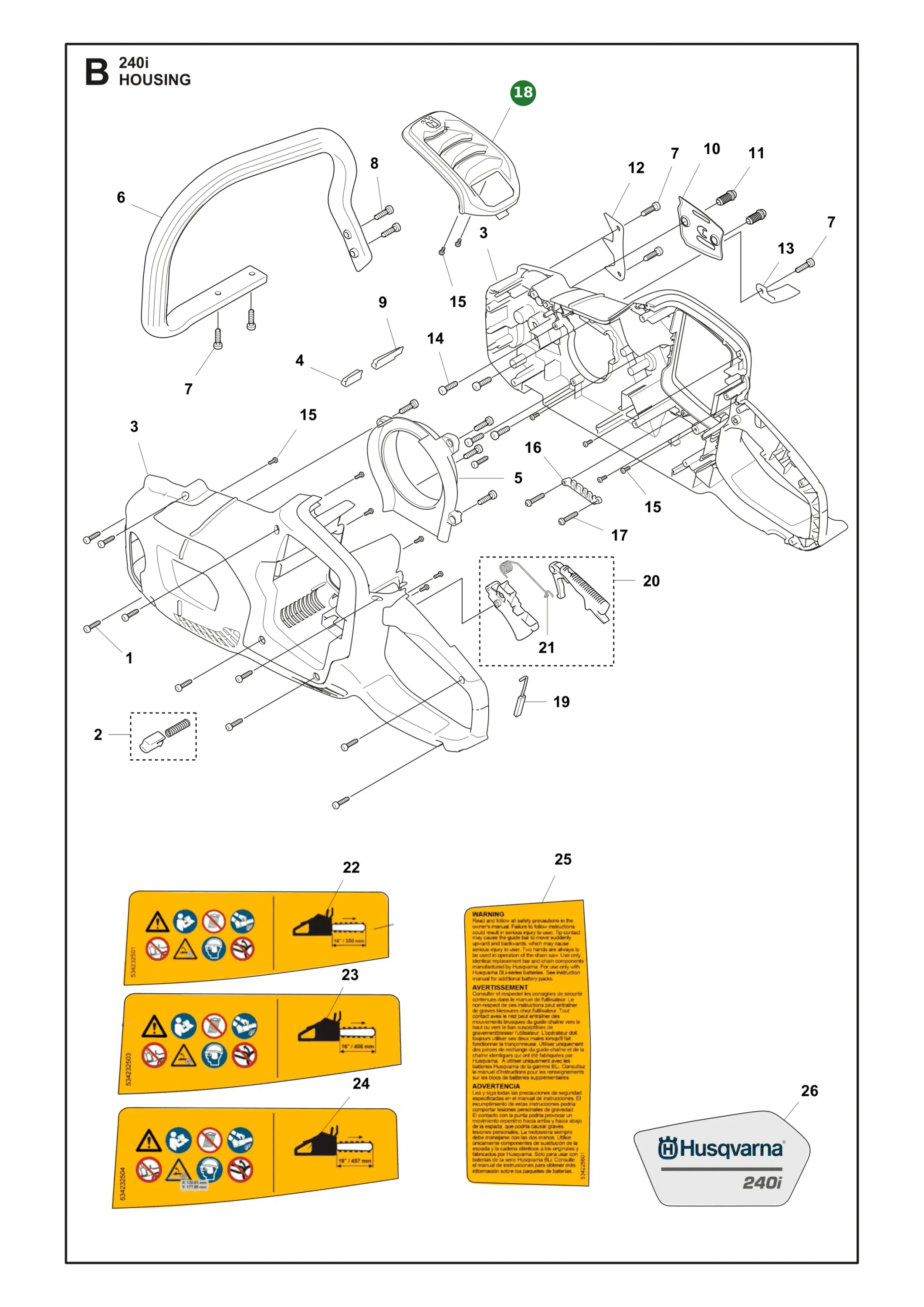 Position im Ersatzteilkatalog