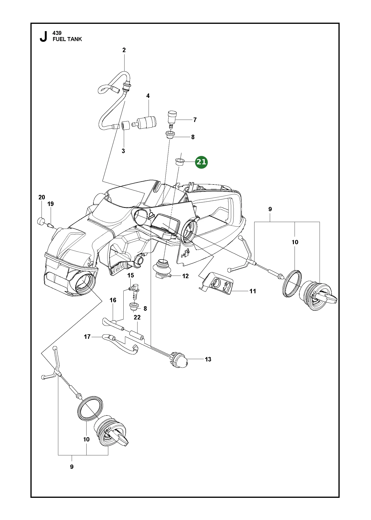 Position im Ersatzteilkatalog