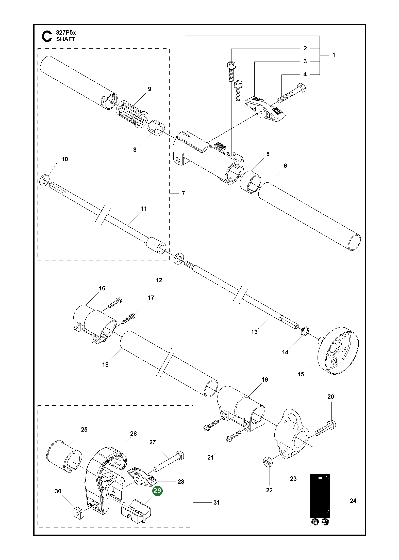 Position im Ersatzteilkatalog