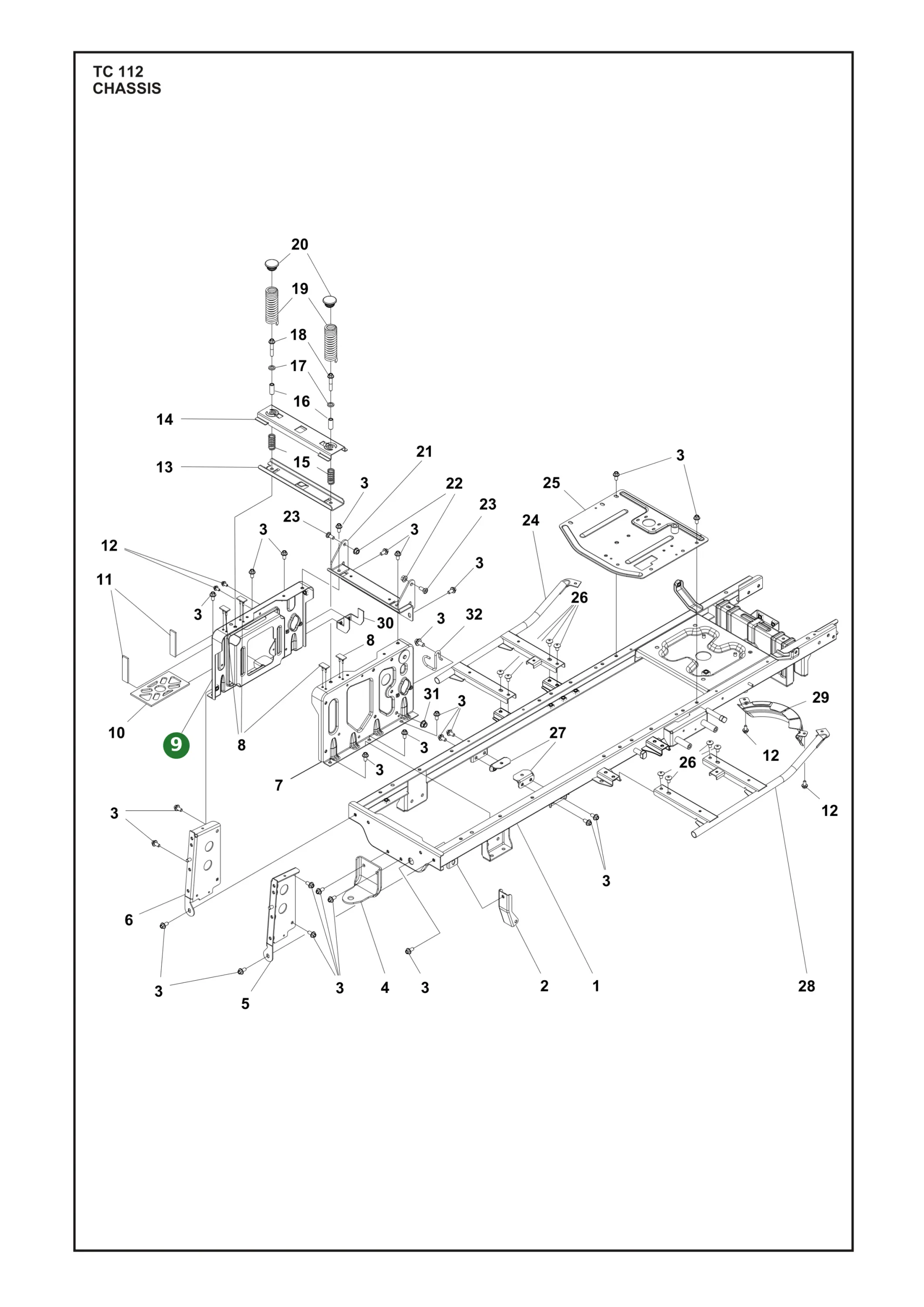 Position im Ersatzteilkatalog