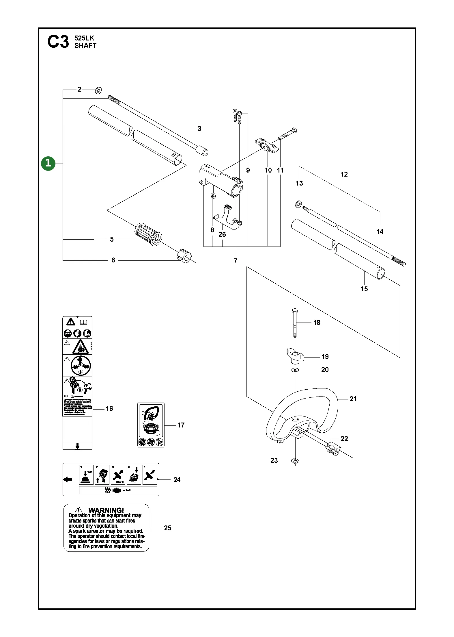 Position im Ersatzteilkatalog